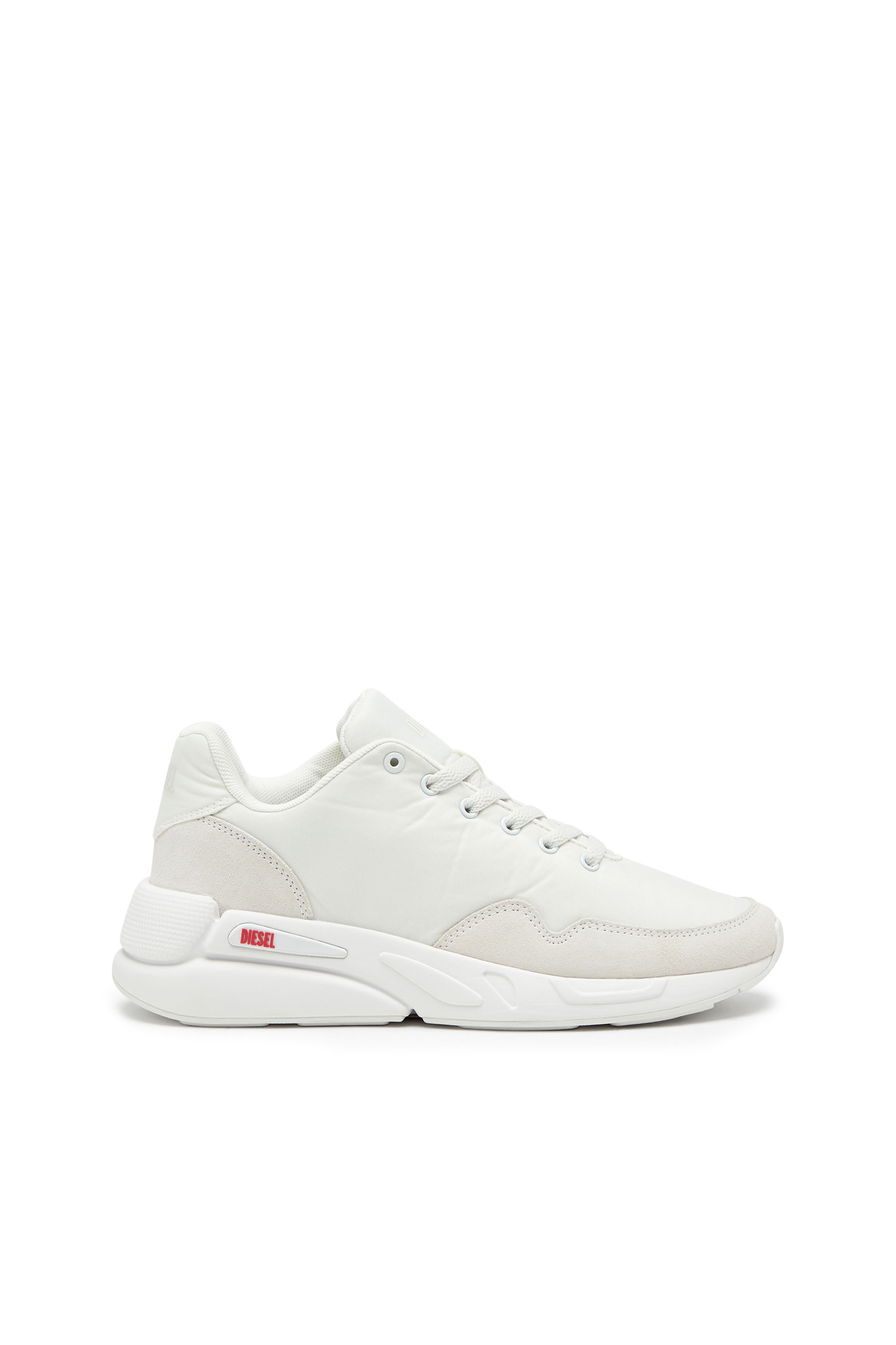Diesel - S-SERENDIPITY LIGHT, Man's S-Serendipity-Sneakers in nylon and suede in White - 1