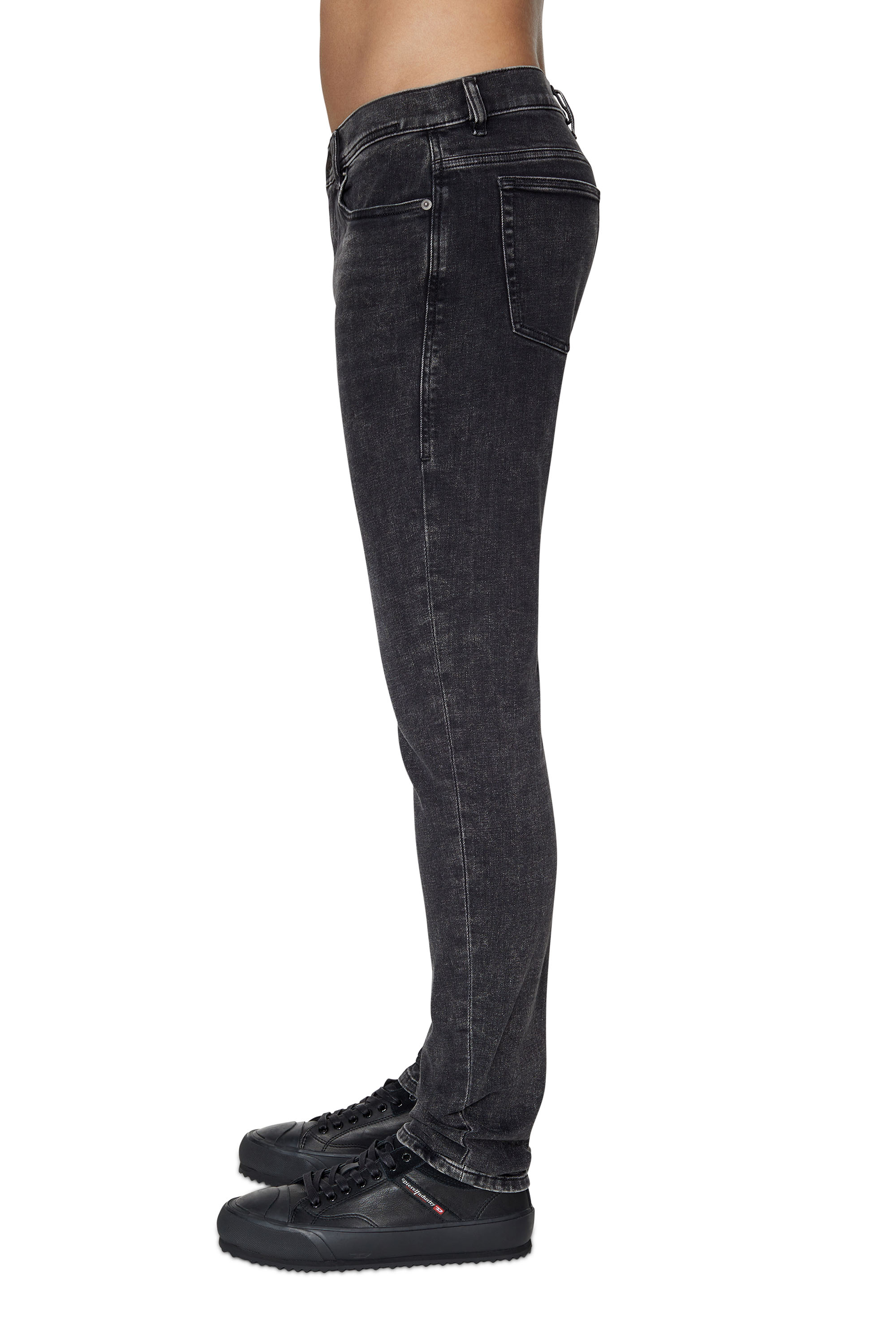 Diesel - Skinny Jeans 1983 D-Amny 09C22, Man's Skinny Jeans - 1983 D-Amny in Black/Dark grey - 4