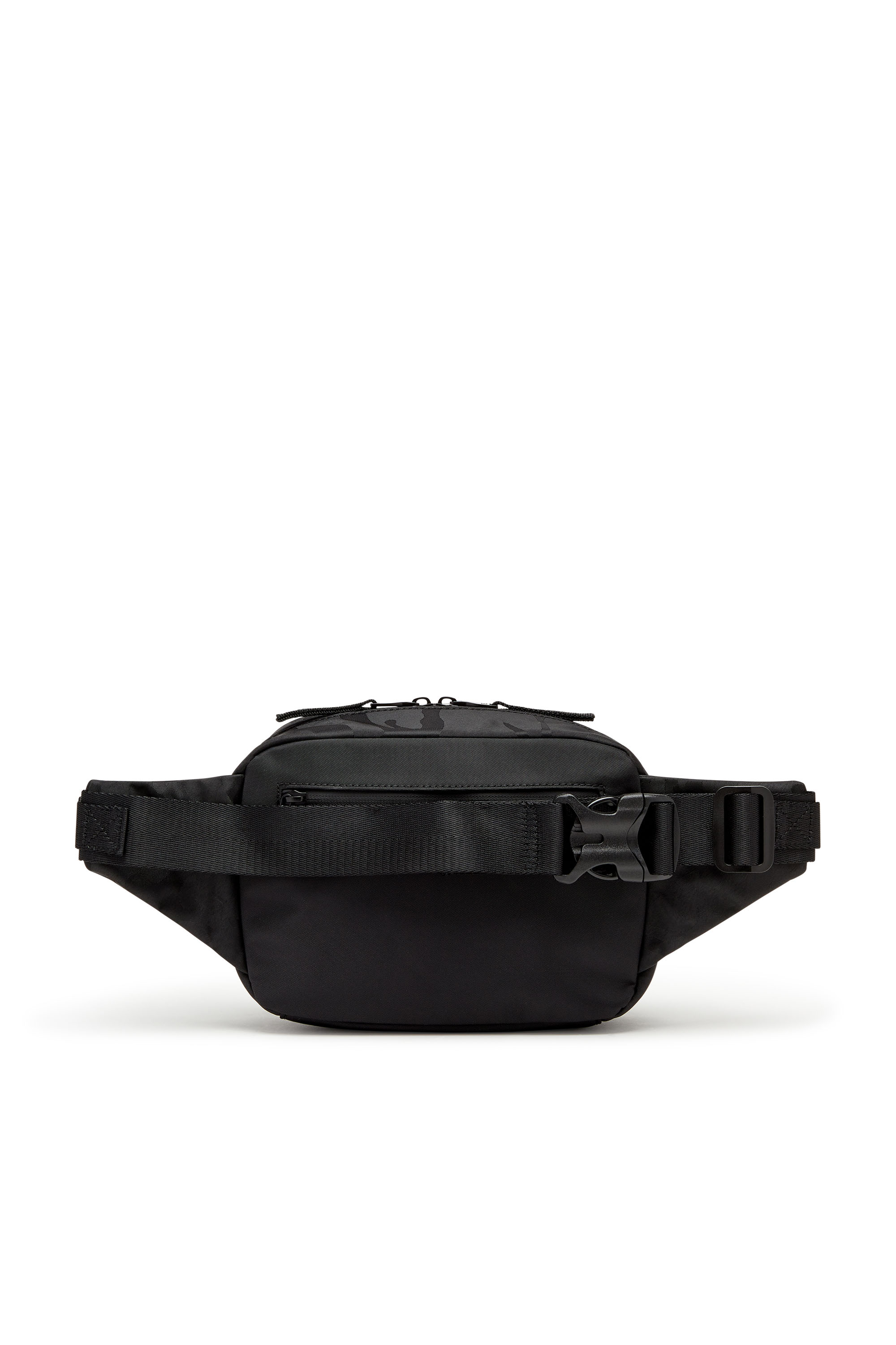 Diesel - DSRT BELTBAG, Man's Dsrt-Utility belt bag in printed nylon in Black - 2