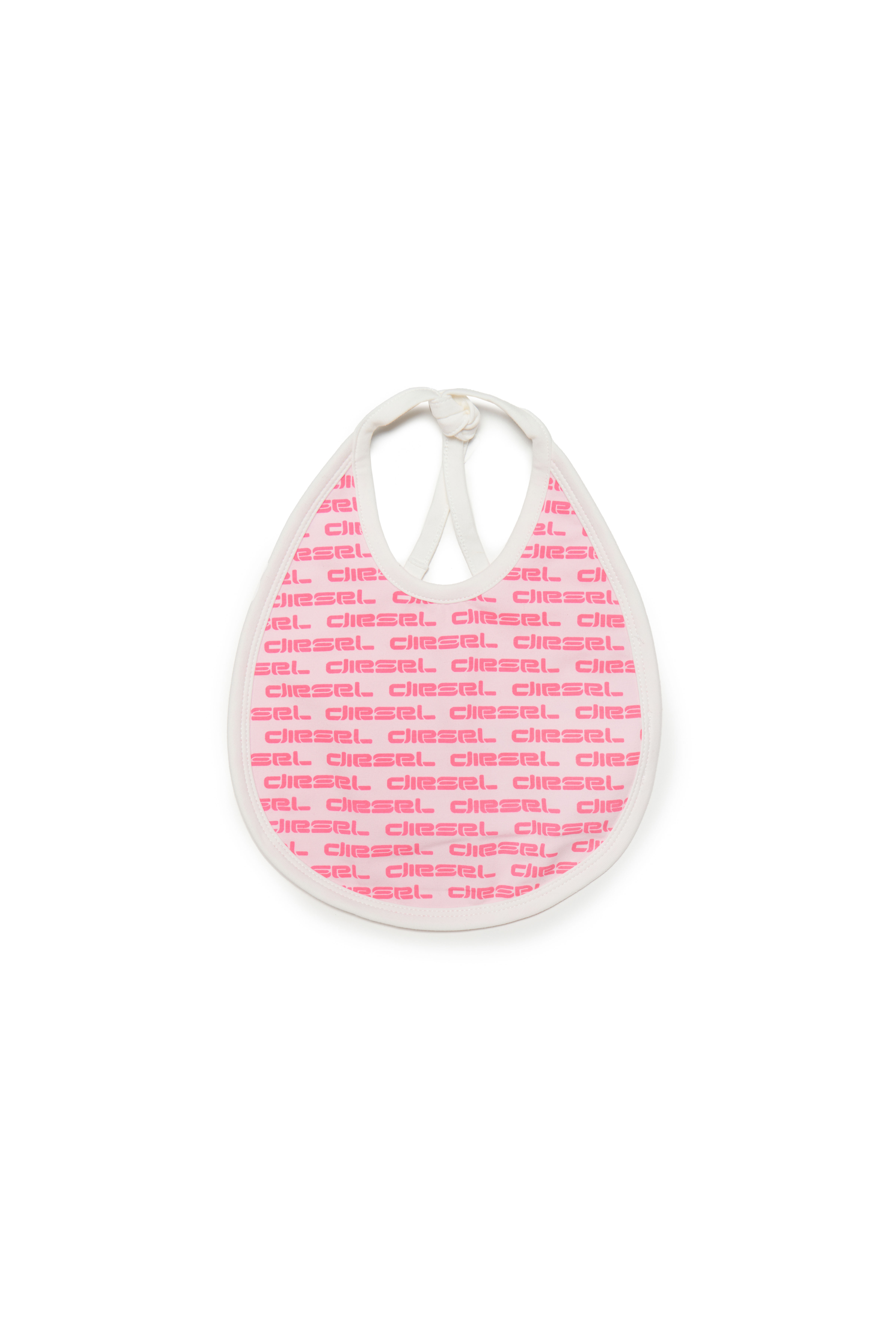 Diesel - VICITY-NB, Unisex's Bib with Diesel monogram print in Pink - 1