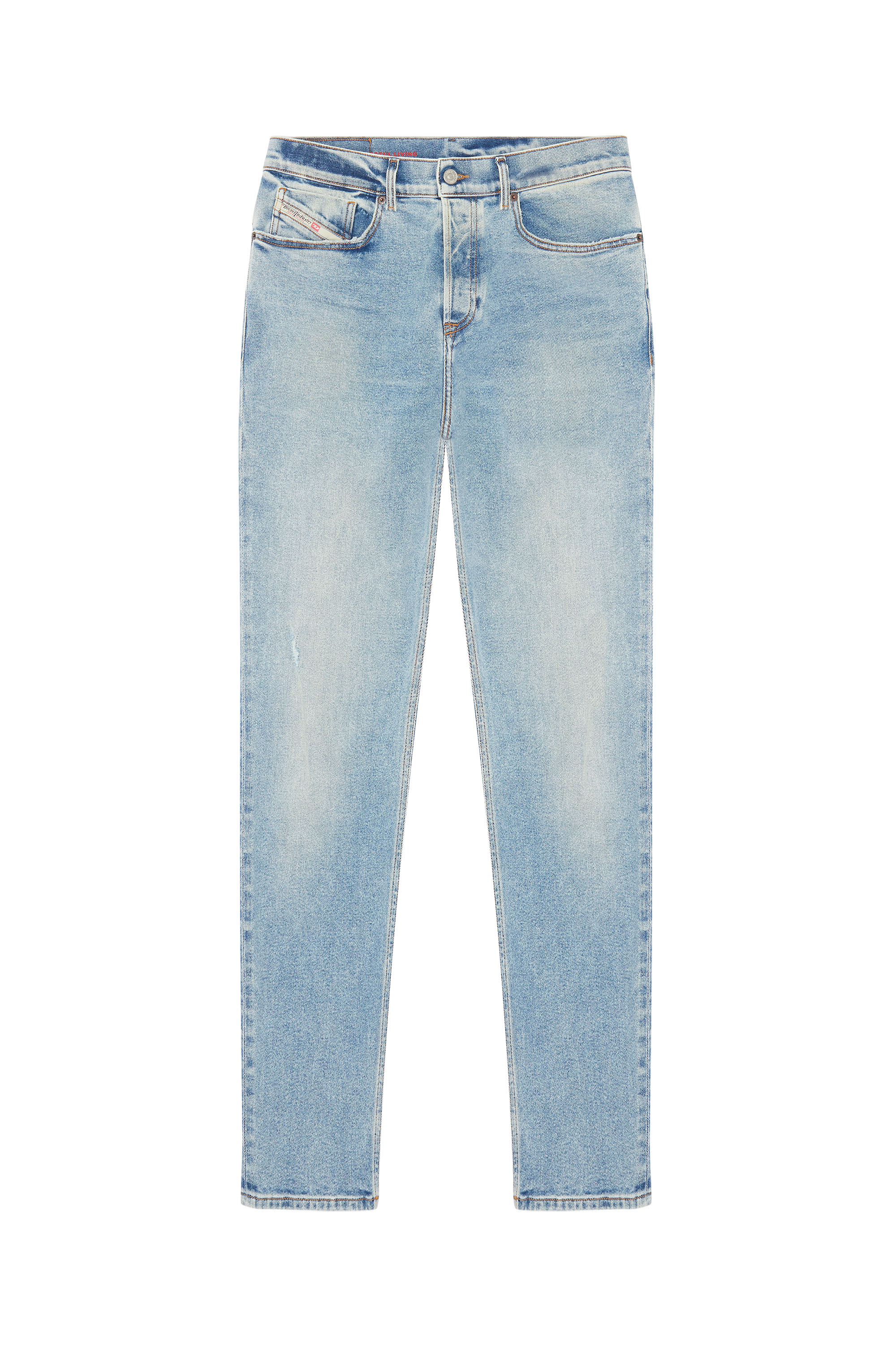 Diesel - Man's Tapered Jeans 2005 D-Fining 09E86, Light Blue - 3
