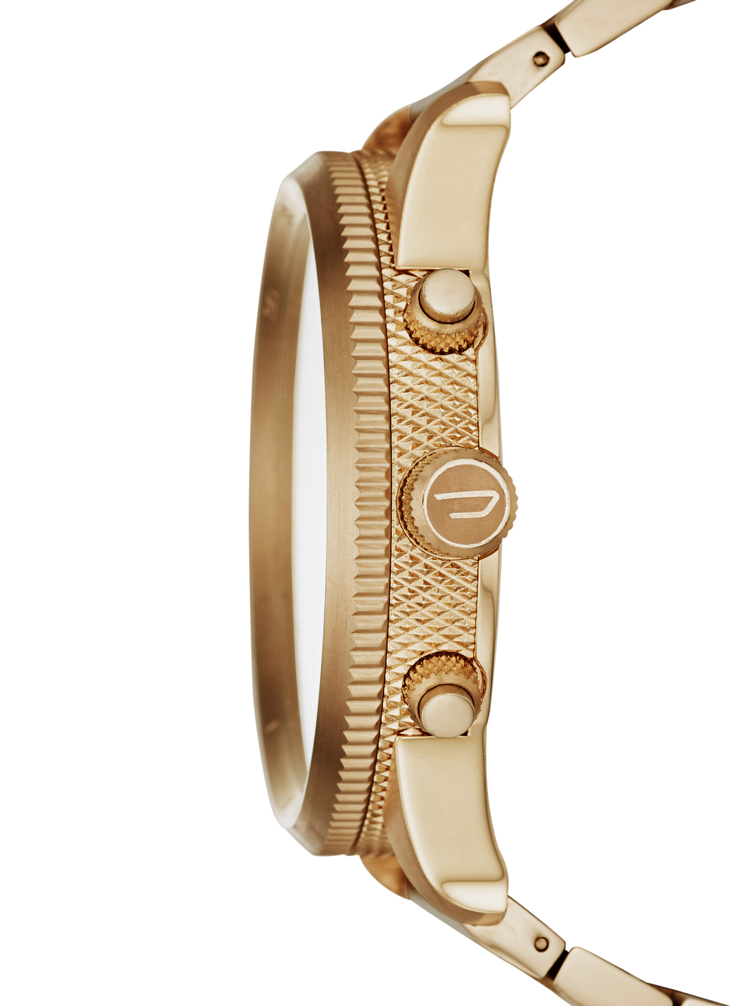Diesel - DZ4446, Man's Gold-tone watch with single-link strap in Gold - 2