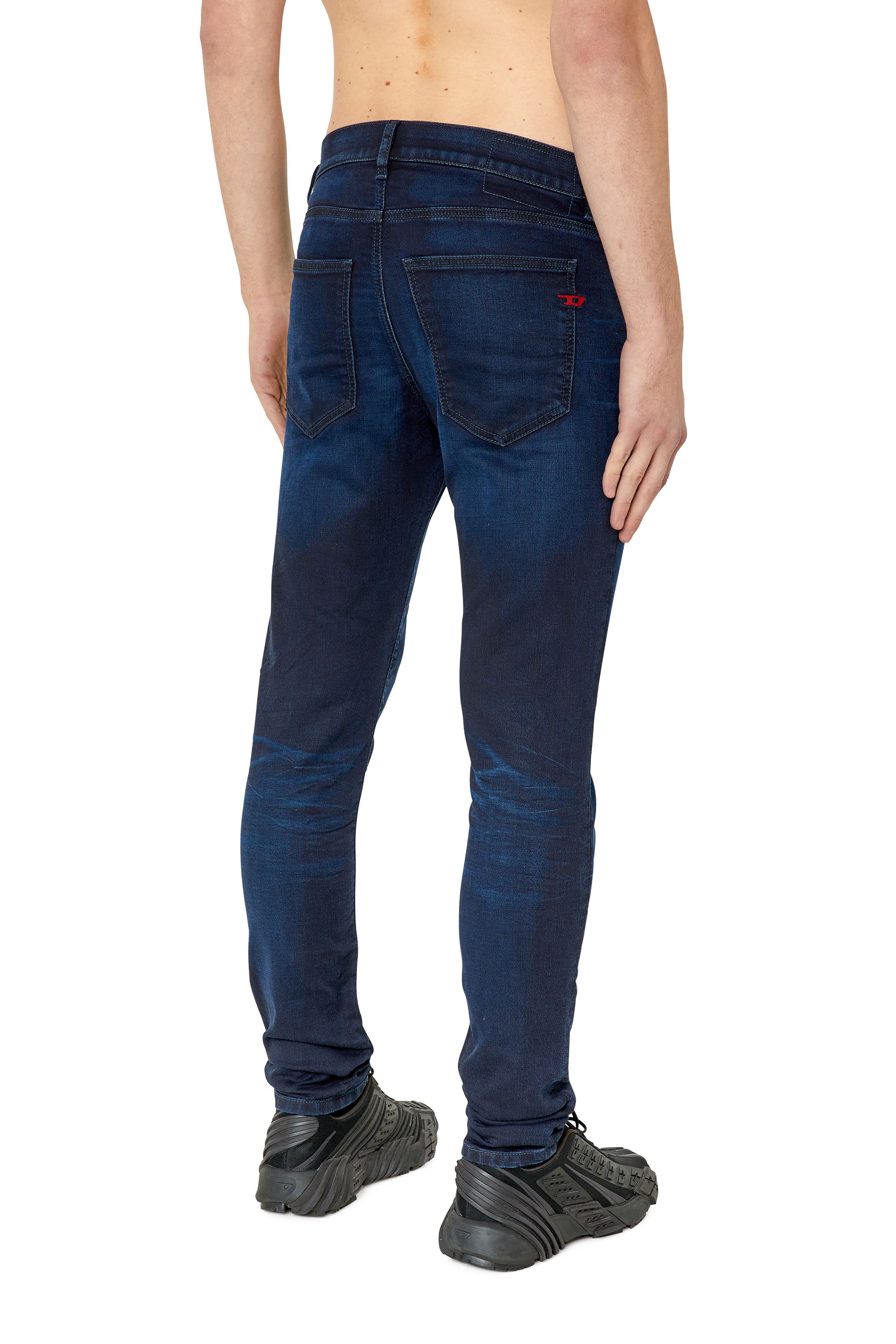 Diesel - Man's Slim 2060 D-Strukt Joggjeans® 068CU, Dark Blue - 4