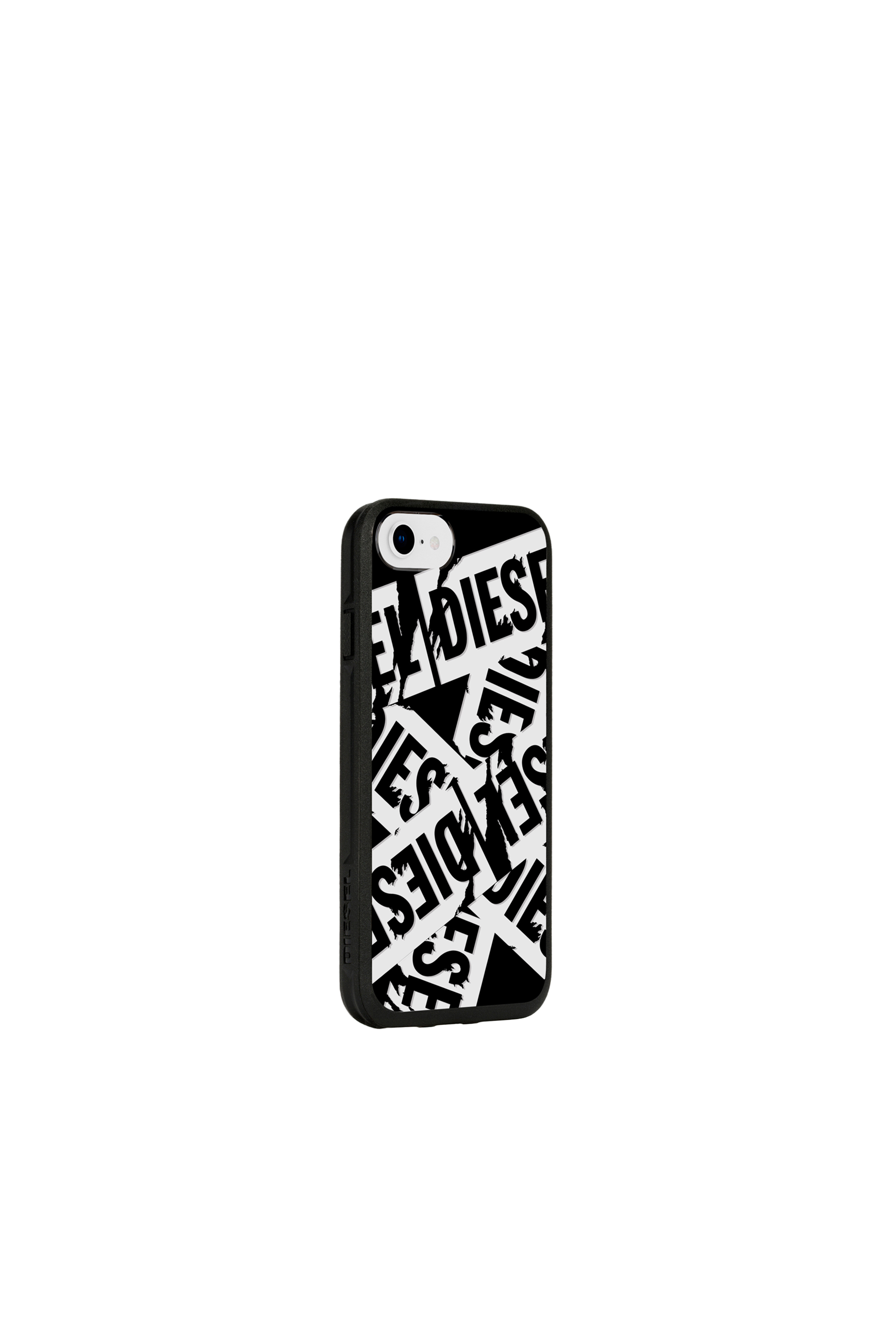 Diesel - MULTI TAPE BLACK/WHITE IPHONE 8/7/6S/6 CASE, Unisex's Multi tape black/white case, iPhone 8/7/6s/6 in Black - 4