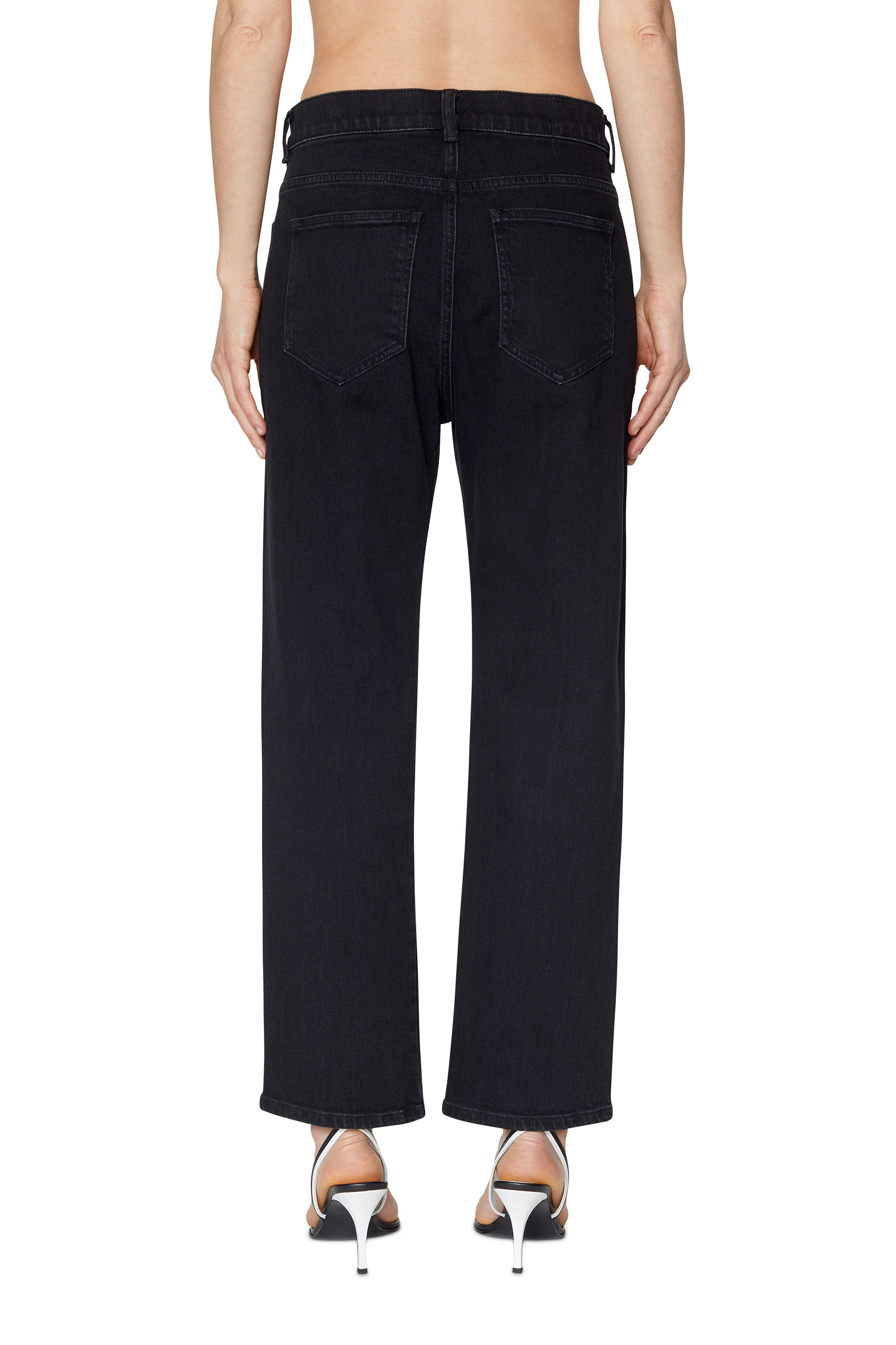Diesel - Boyfriend Jeans 2016 D-Air Z9C25, Woman's Boyfriend Jeans - 2016 D-Air in Black/Dark grey - 4