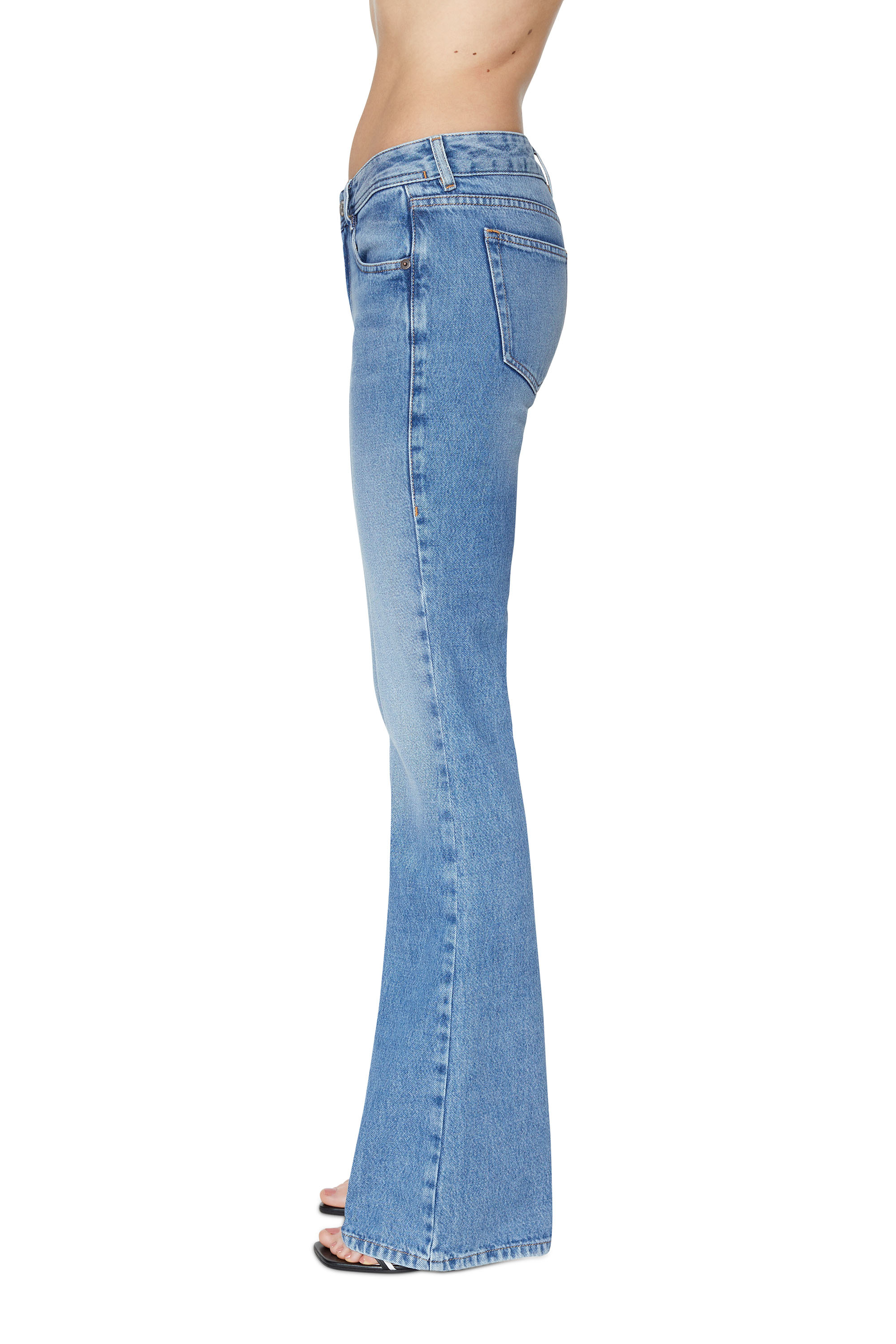 Diesel - Bootcut and Flare Jeans 1969 D-Ebbey 09C16, Woman's Bootcut and Flare Jeans - 1969 D-Ebbey in Medium blue - 4