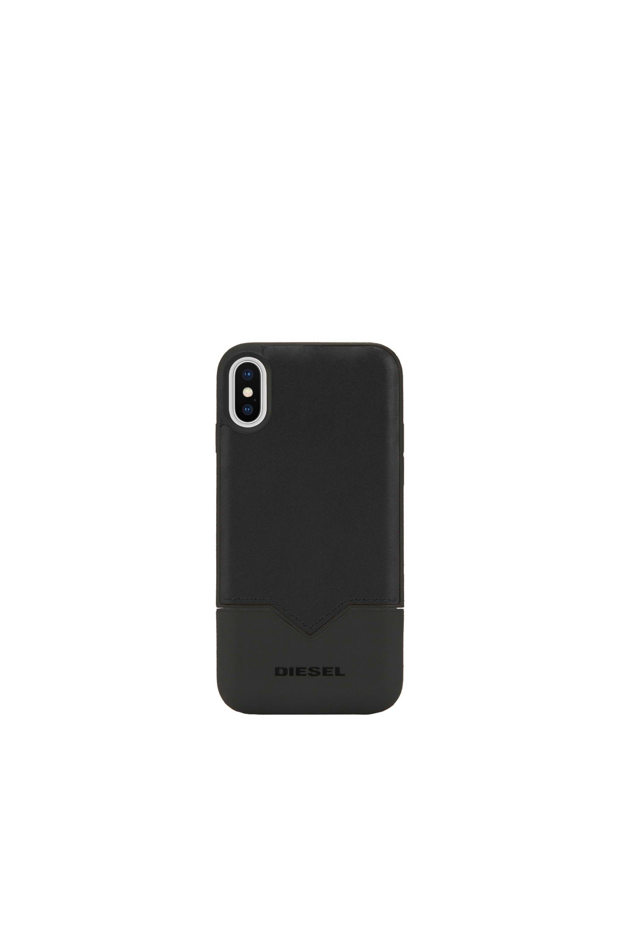 Diesel - CREDIT CARD IPHONE X CASE, Unisex's Credit card case, iPhone X in Black - 2