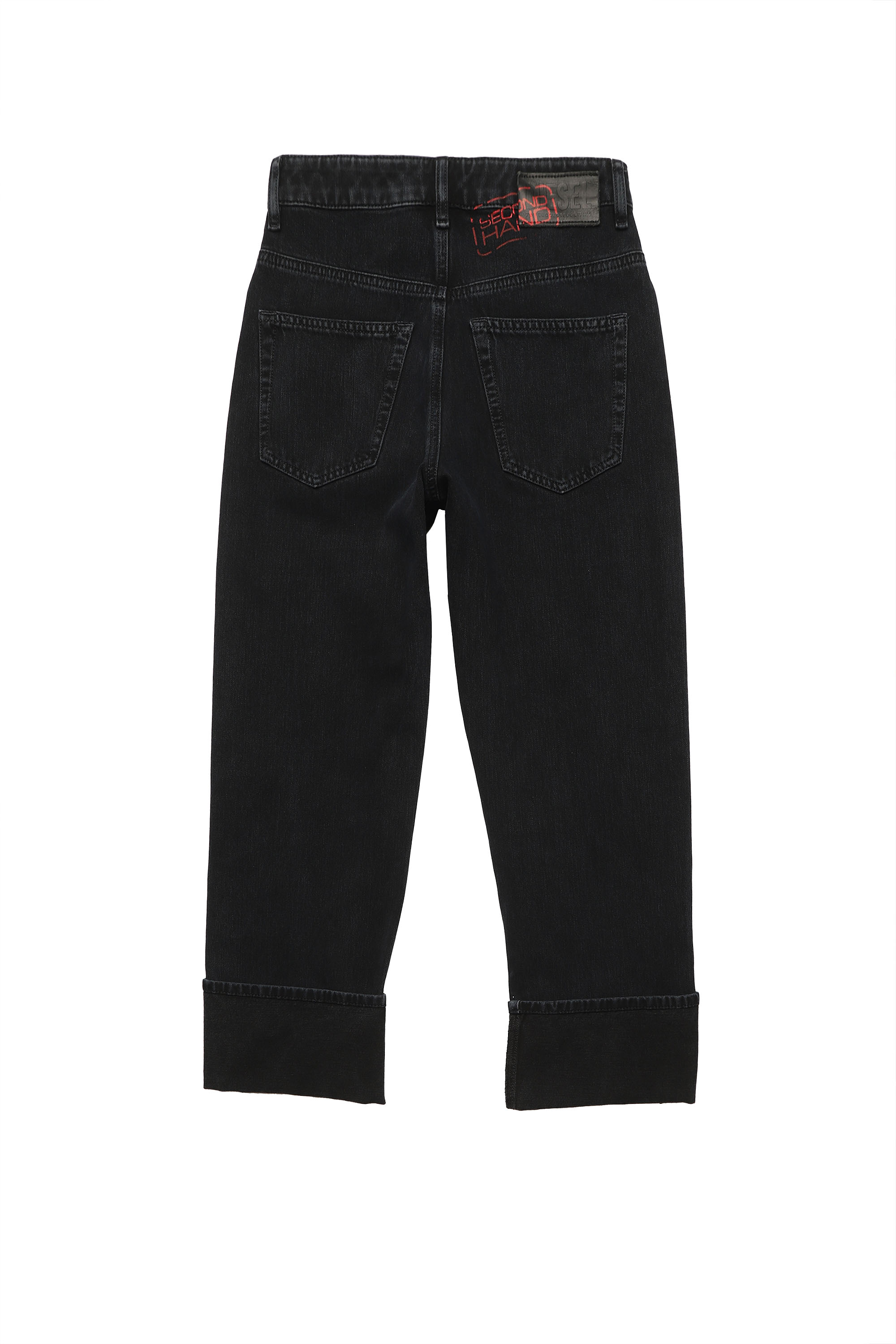 Diesel - D-REGGY, Woman's Diesel Woman - Jeans Black/Dark grey in Black/Dark grey - 2