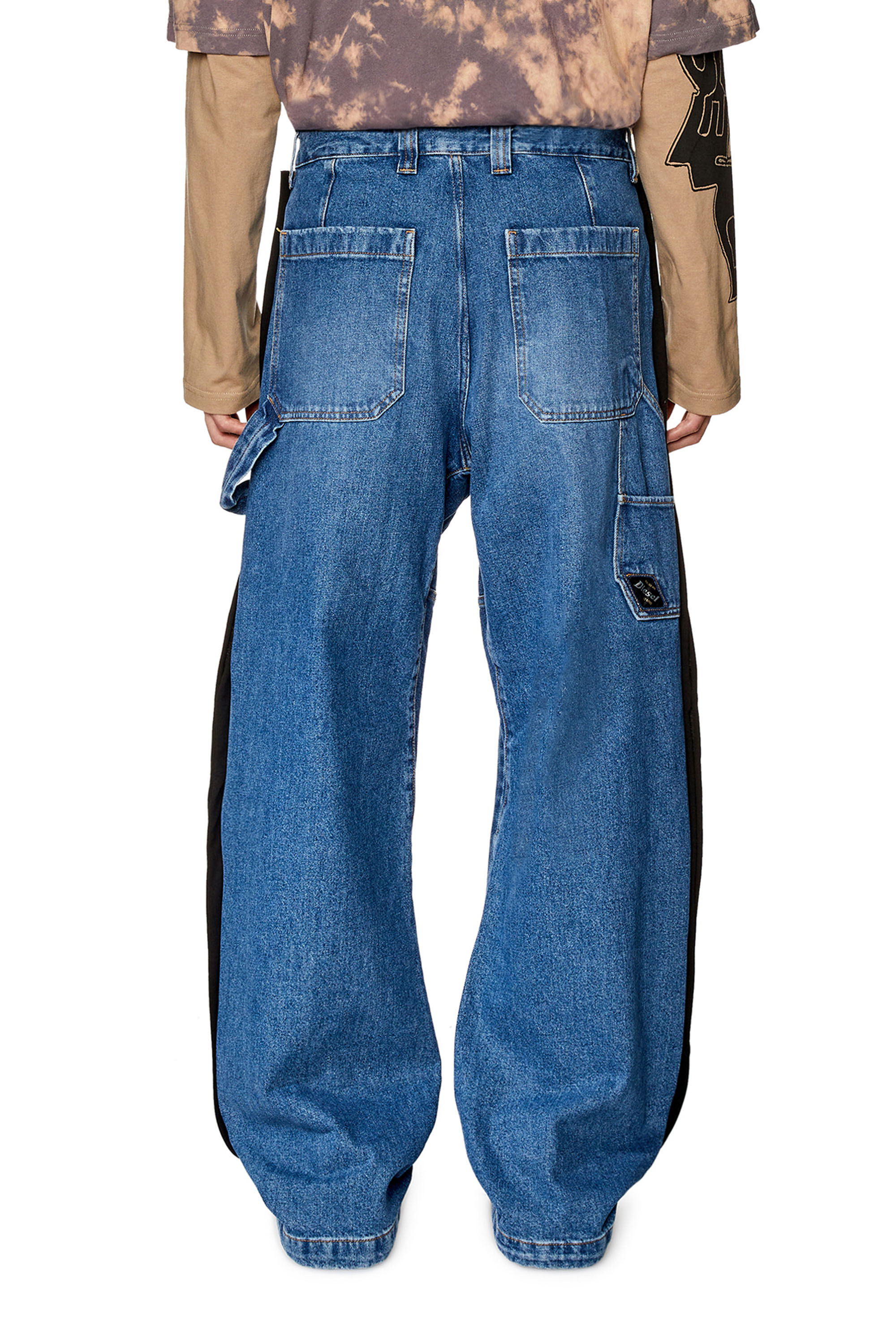 Diesel - Man's Straight Jeans D-Livery 0HJAV, Medium blue - 4