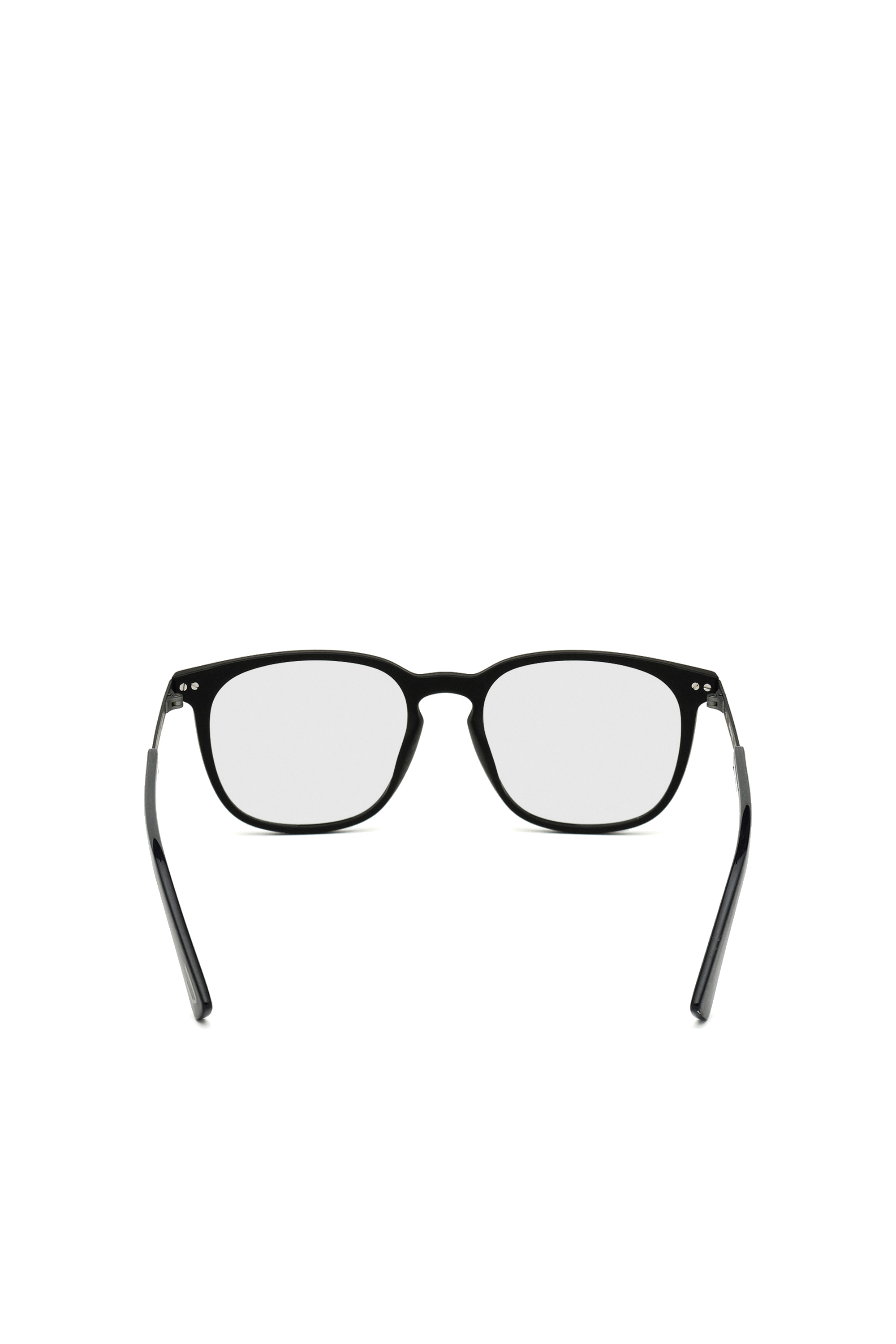 Diesel - DL5349, Unisex's Unisex eyewear with a square silhouette in Black/Green - 4