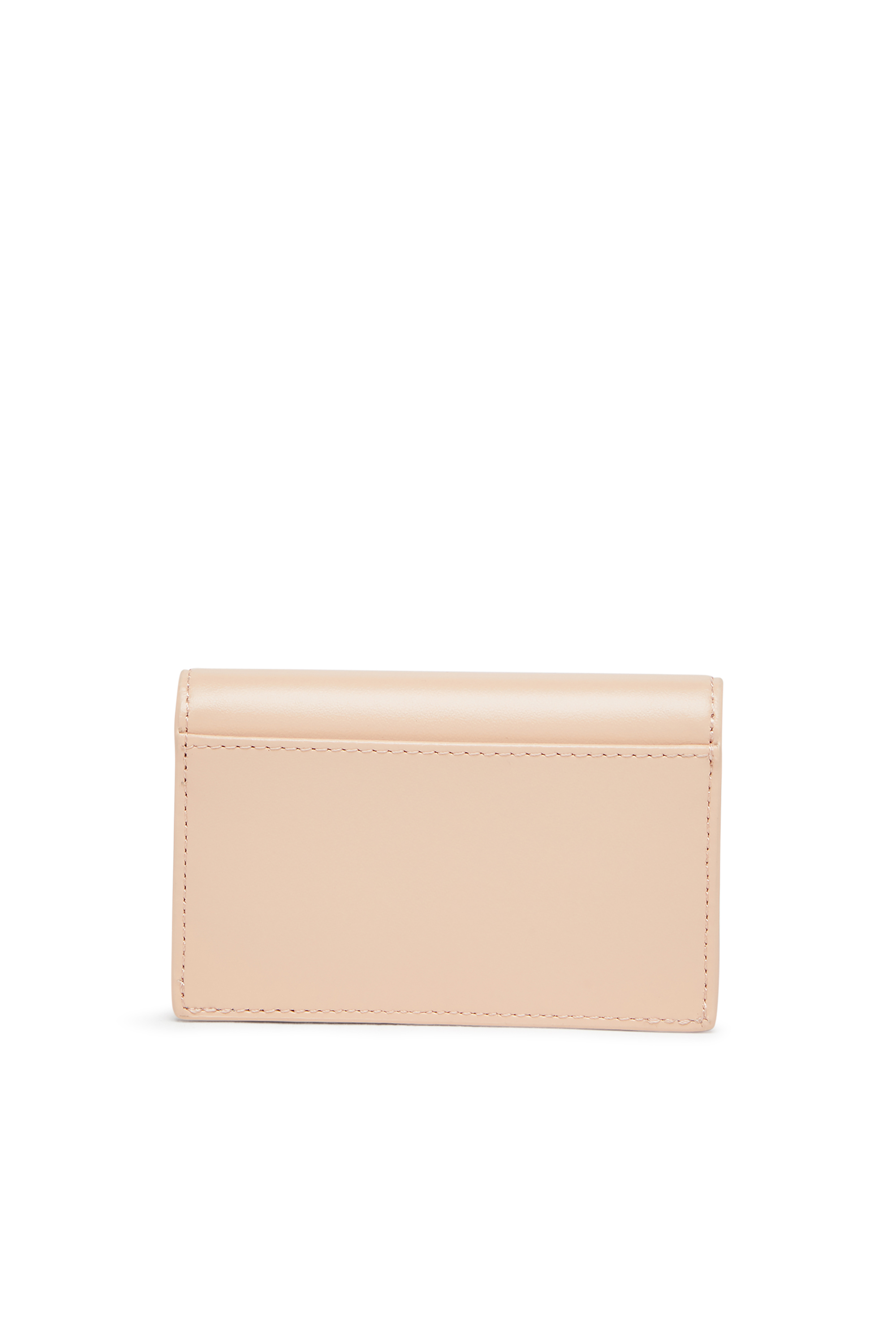 Diesel - 1DR CARD HOLDER IV, Woman's Leather card holder with enamelled Oval D in null - 2