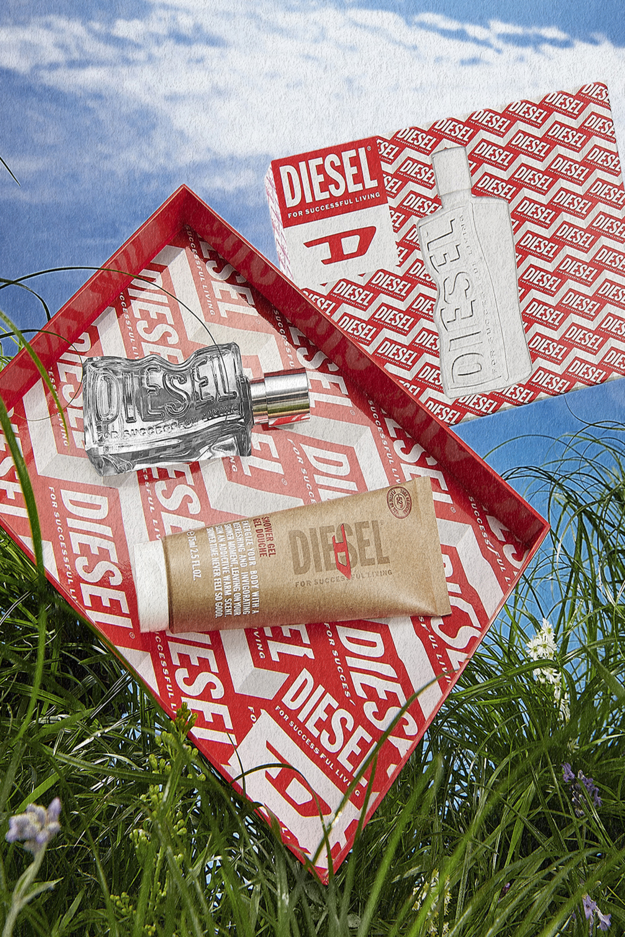 Diesel - D 50ML GIFT SET, Unisex's D Gift Set in White - 3