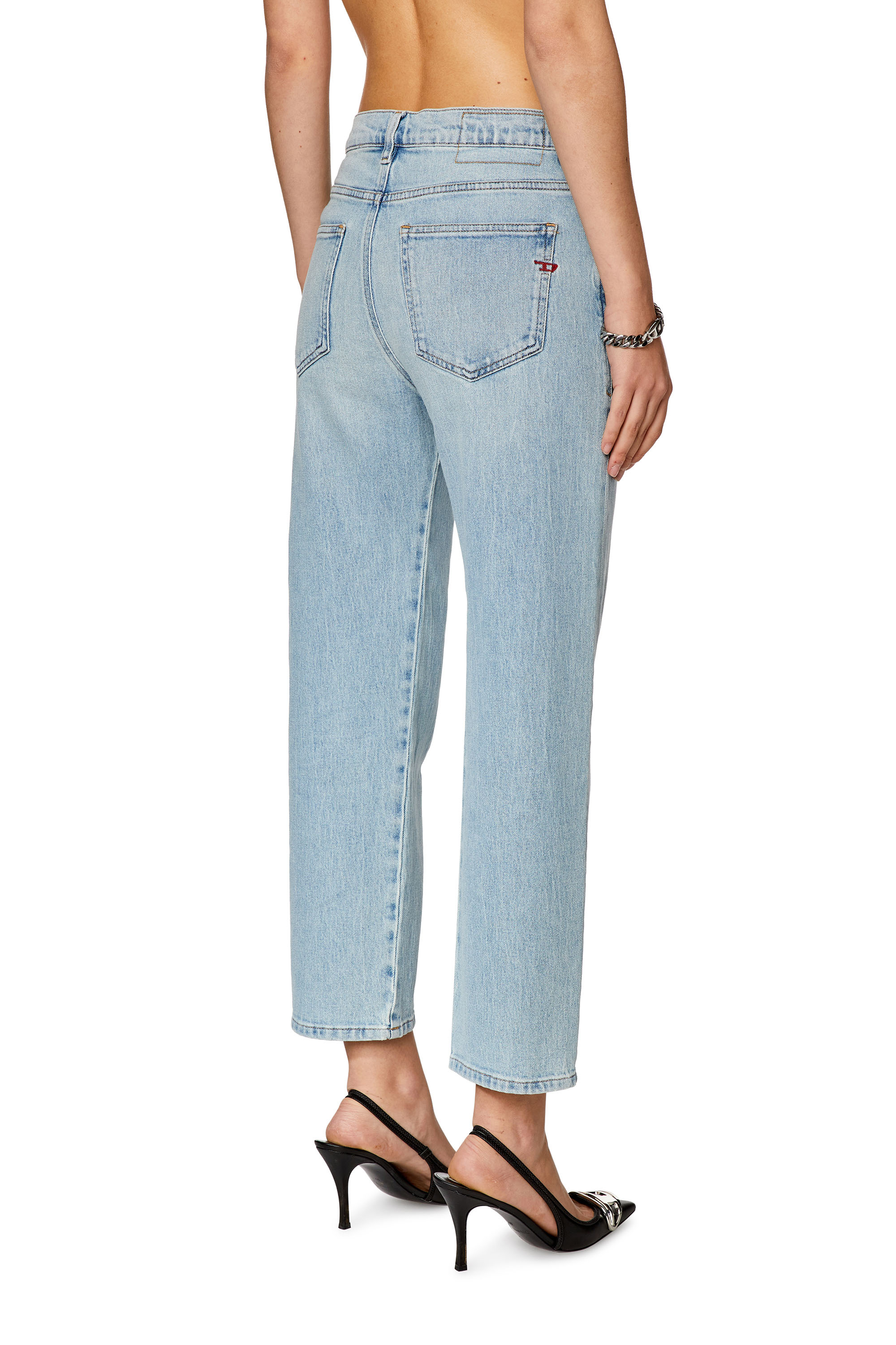 Diesel - Boyfriend Jeans 2016 D-Air 09G74, Woman's Boyfriend Jeans - 2016 D-Air in Light Blue - 4