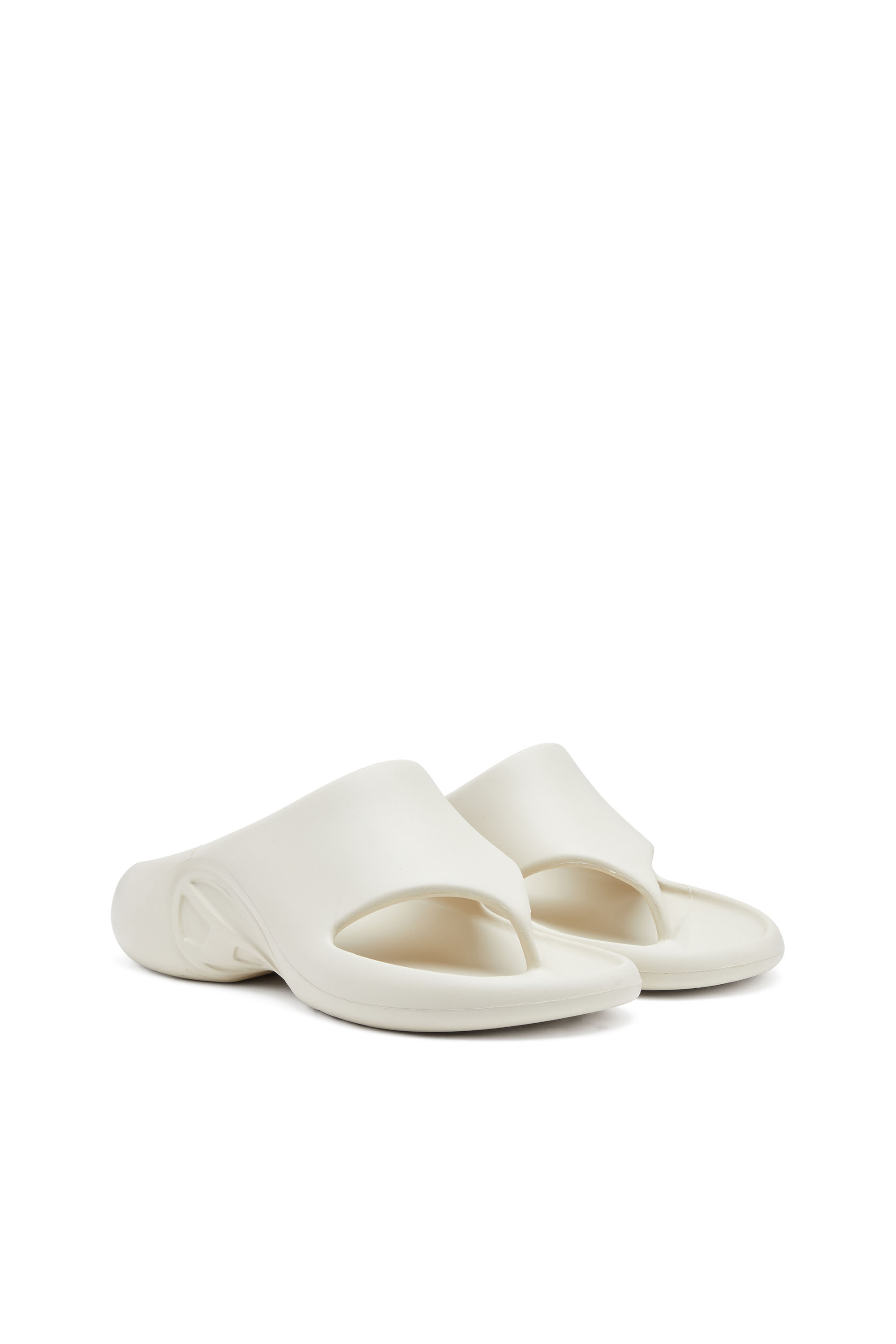 Diesel - SA-MAUI X, Unisex's Sa-Maui-Rubber mule flip-flop in White - 2