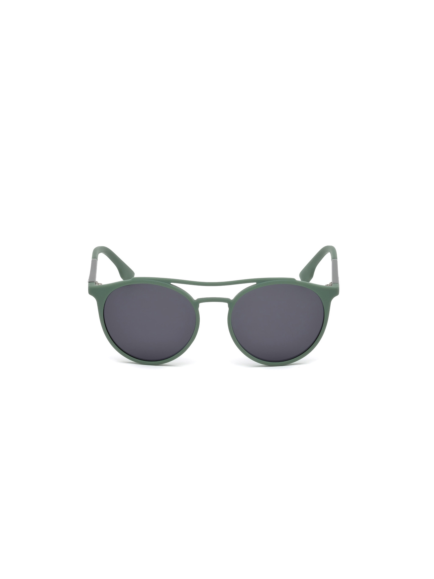 Diesel - DM0195, Unisex's Lightweight eyewear with double bridge in Dark Green - 1