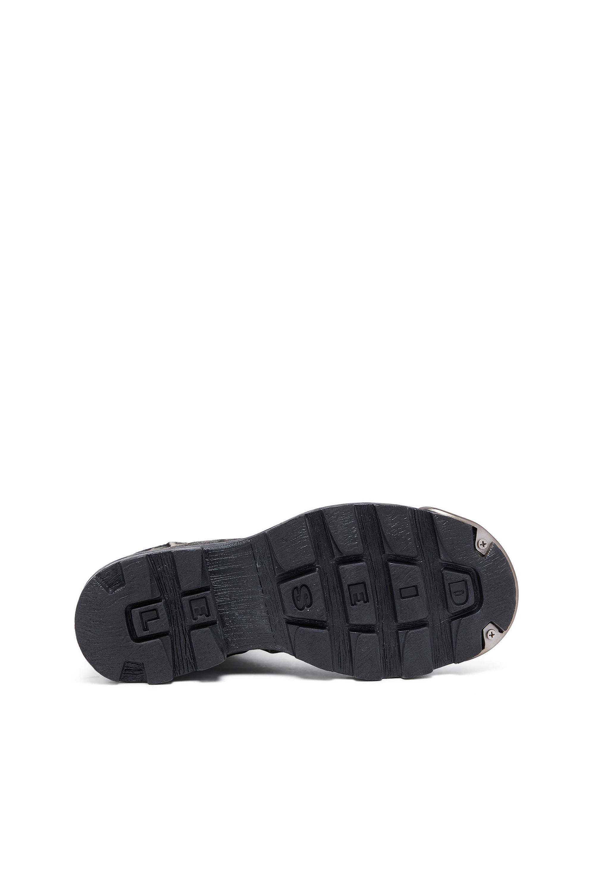 Diesel - D-HAMMER BT ZIP D, Man's D-Hammer-Denim Chelsea boots with Oval D toe caps in Black - 4