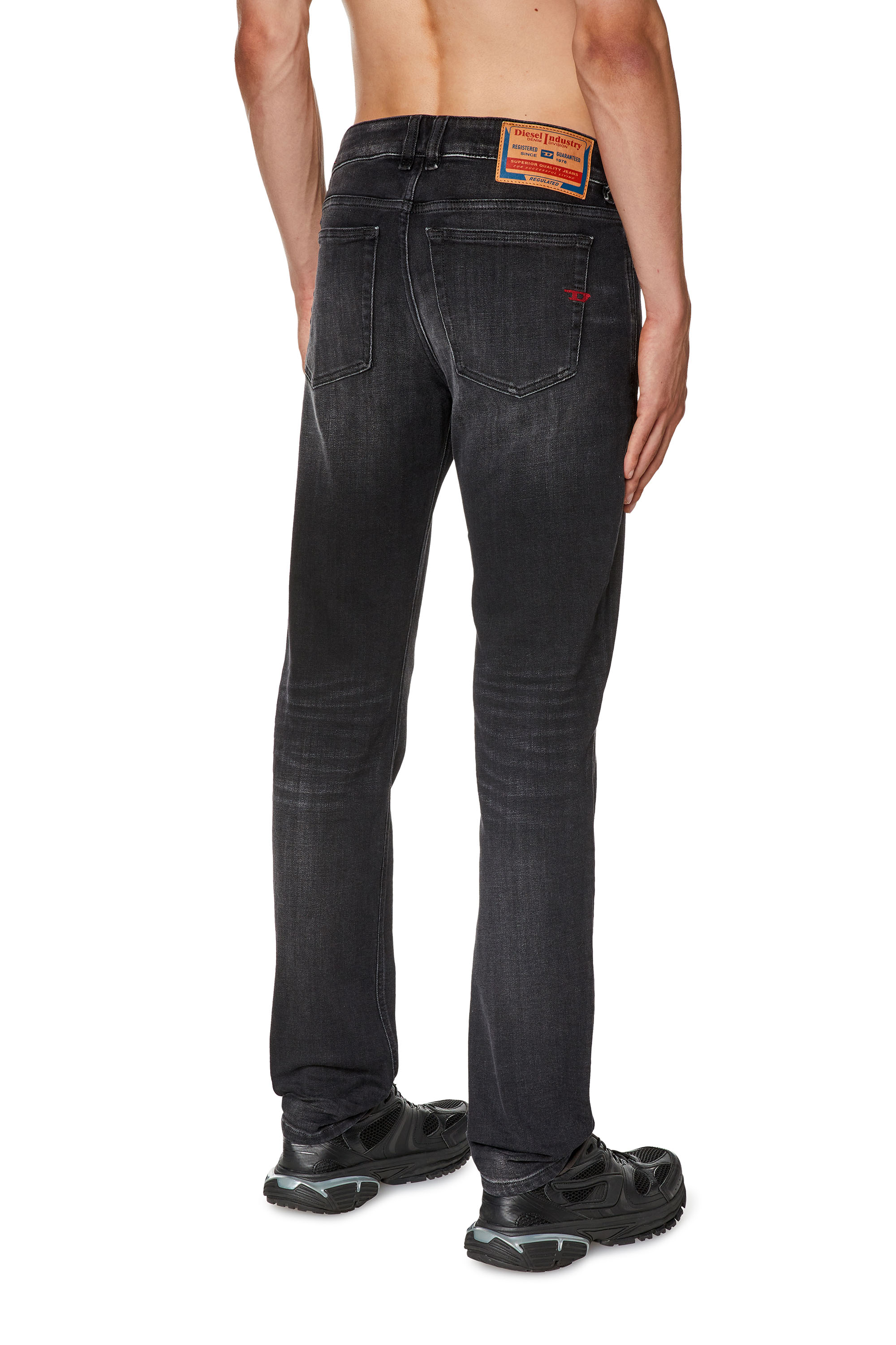 Diesel - Man's Skinny Jeans 1979 Sleenker 09G54, Black/Dark grey - 4