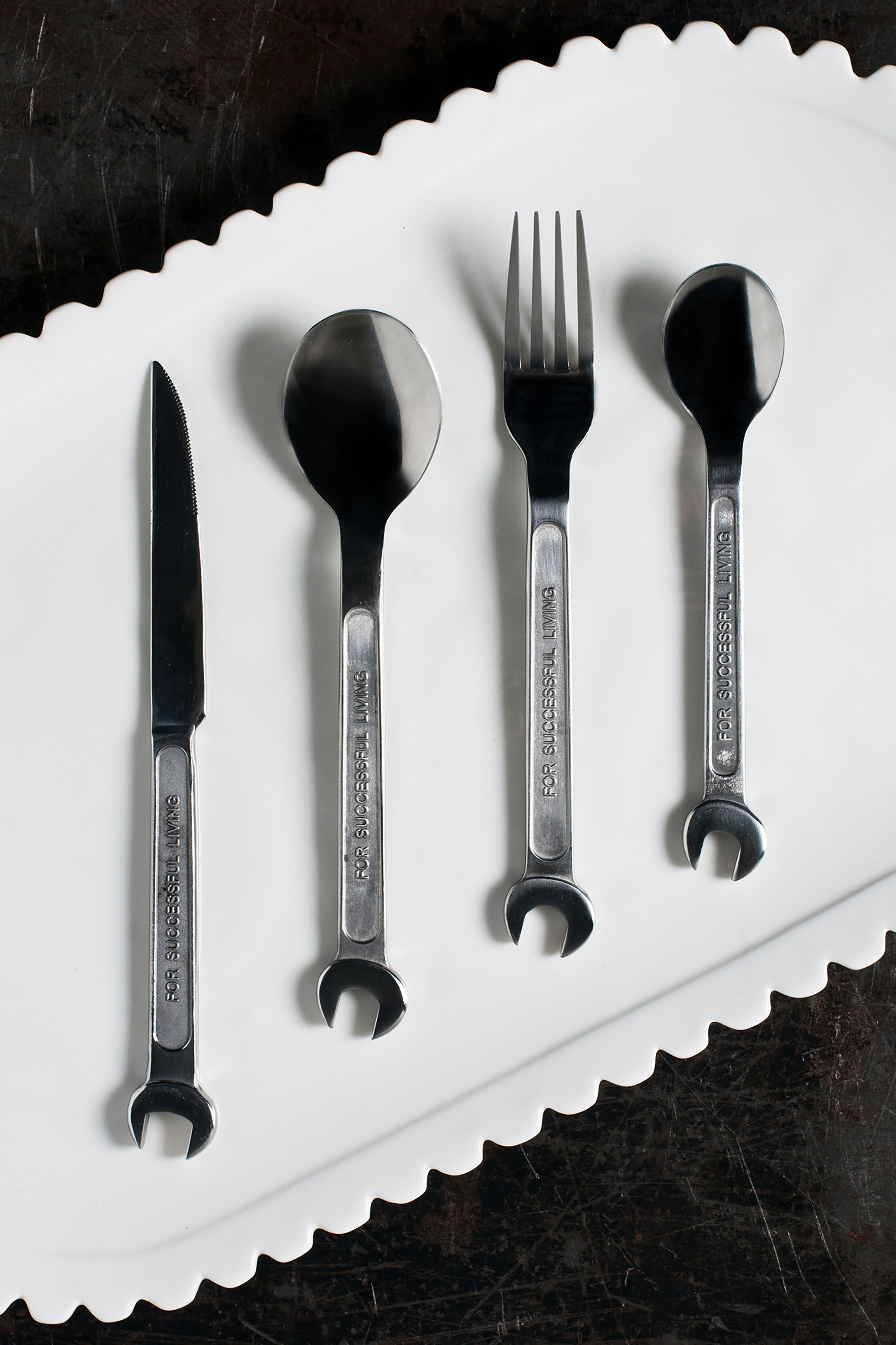 Diesel - 10956 DIY COLLECTION, Unisex's Dessert/coffee/tea spoon in Silver - 2