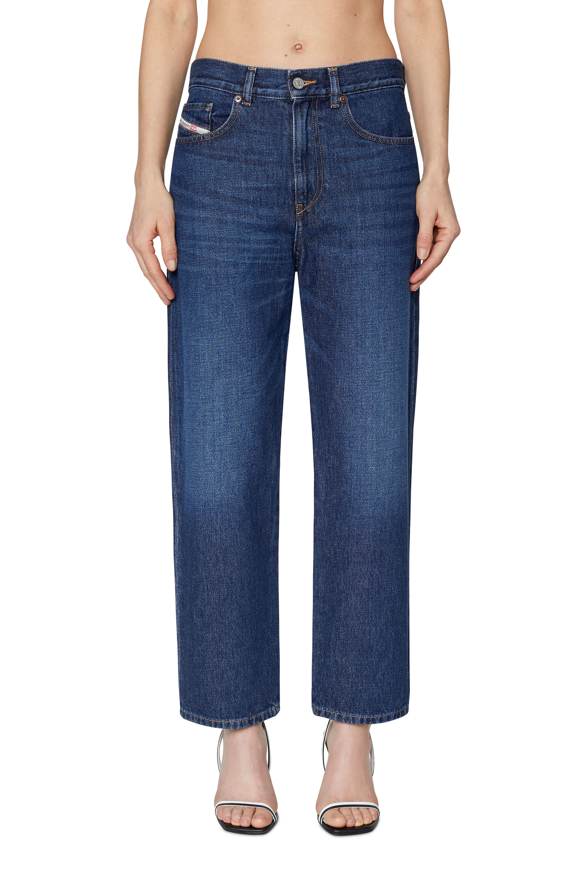 Diesel - Boyfriend Jeans 2016 D-Air 09C03, Woman's Boyfriend Jeans - 2016 D-Air in Dark Blue - 1