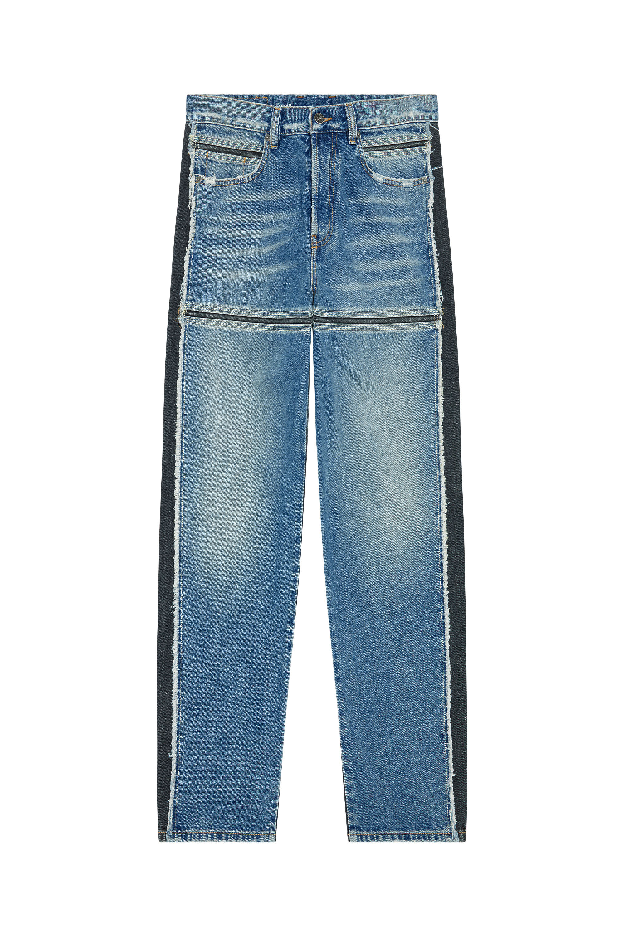 Diesel - Man's Straight Jeans D-Mand 09F20, Medium blue - 3