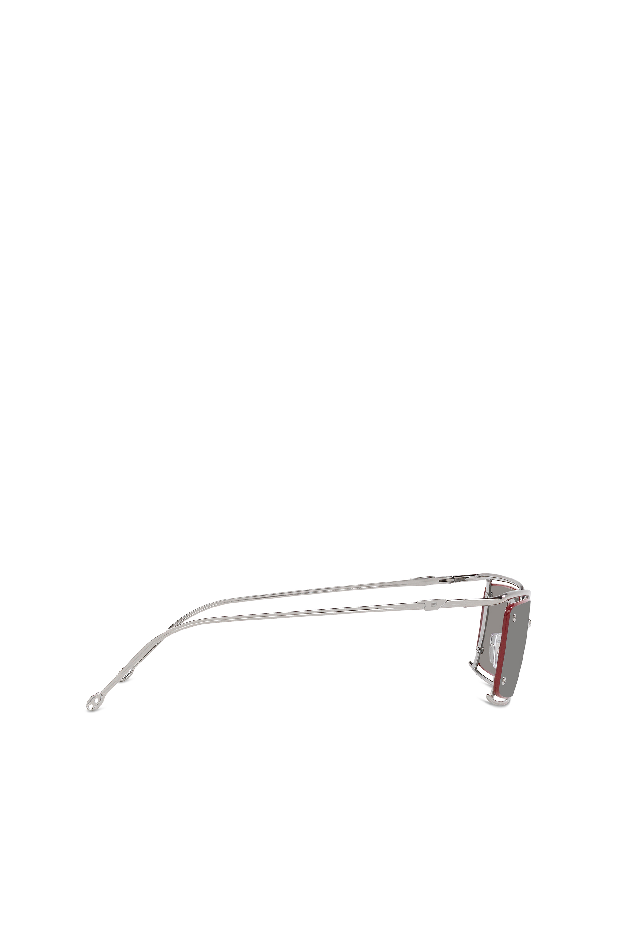 Diesel - 0DL1002, Unisex's Rectangle sunglasses in Silver - 1