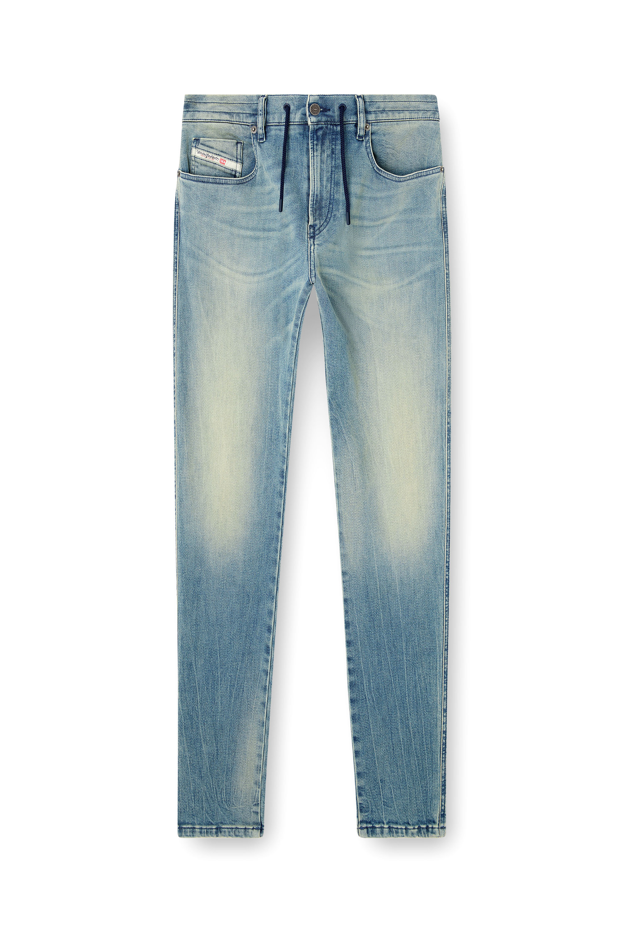 Diesel - Man's Slim 2060 D-Strukt Joggjeans® 09M31, Light Blue - 3