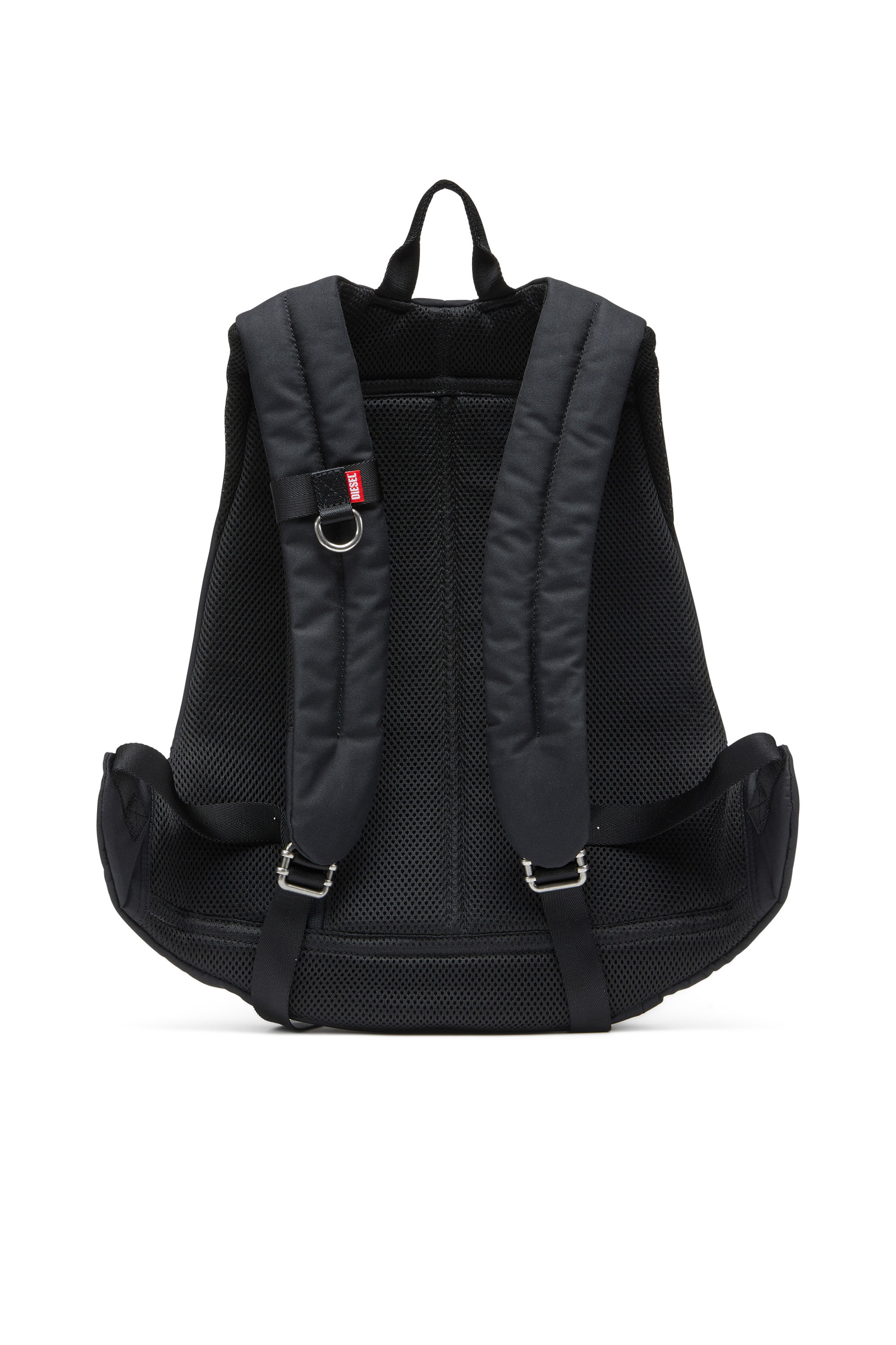 Diesel - 1DR-POD BACKPACK, Man's 1DR-Pod-Hard shell backpack with Oval D logo in Black - 2