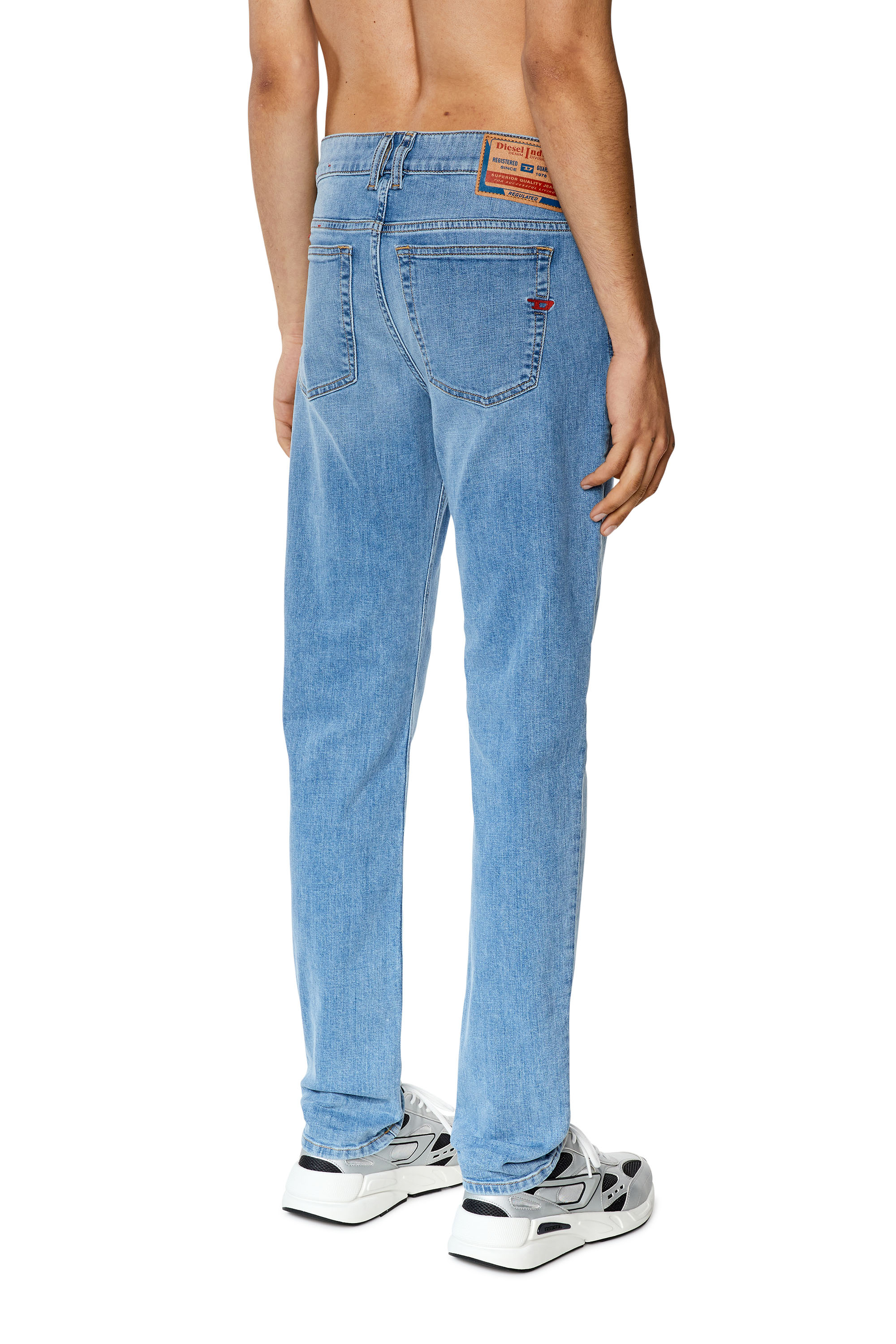 Diesel - Man's Skinny Jeans 1979 Sleenker 09F76, Light Blue - 4