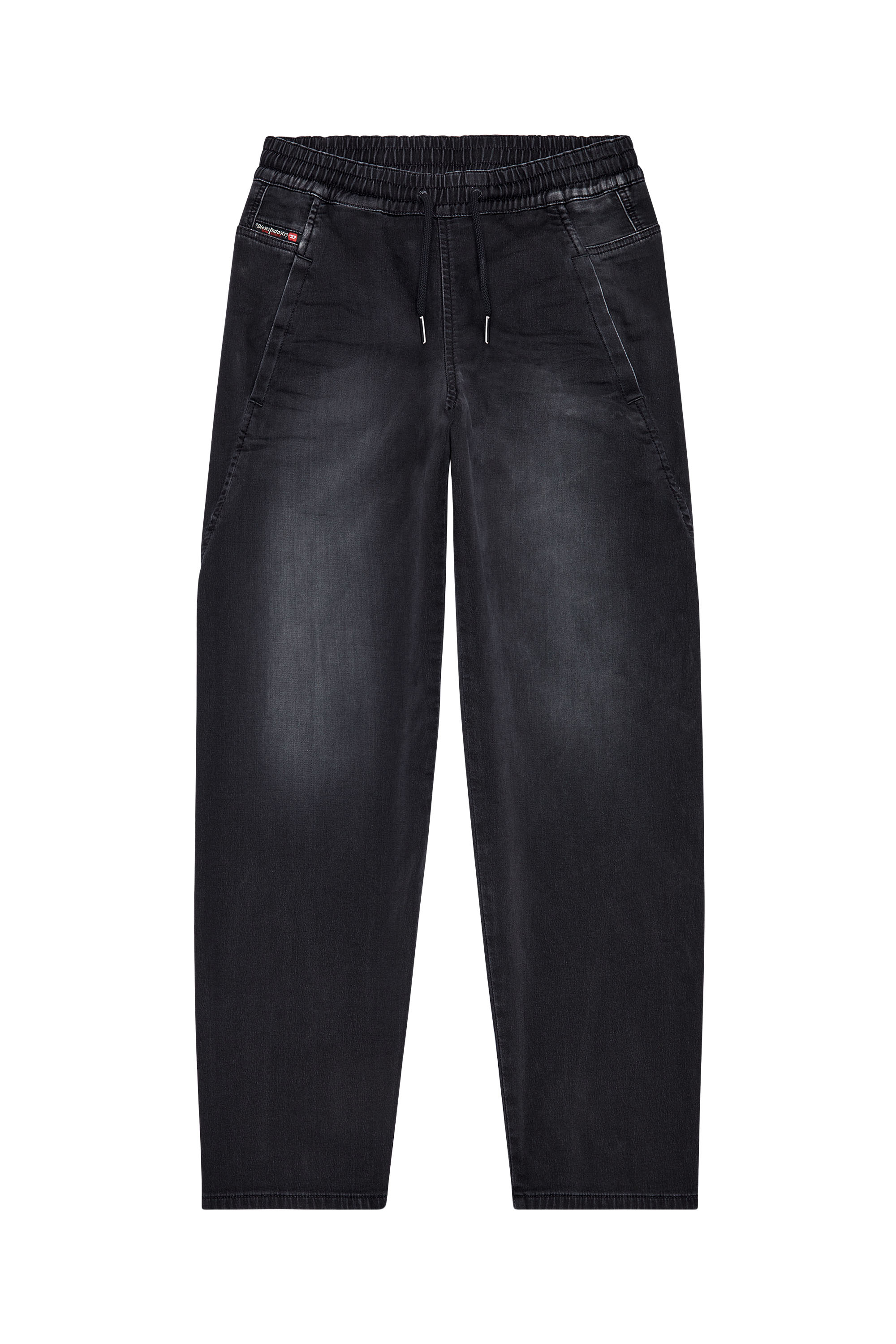 Diesel - Woman's Boyfriend 2031 D-Krailey Joggjeans® 068EC, Black/Dark grey - 3