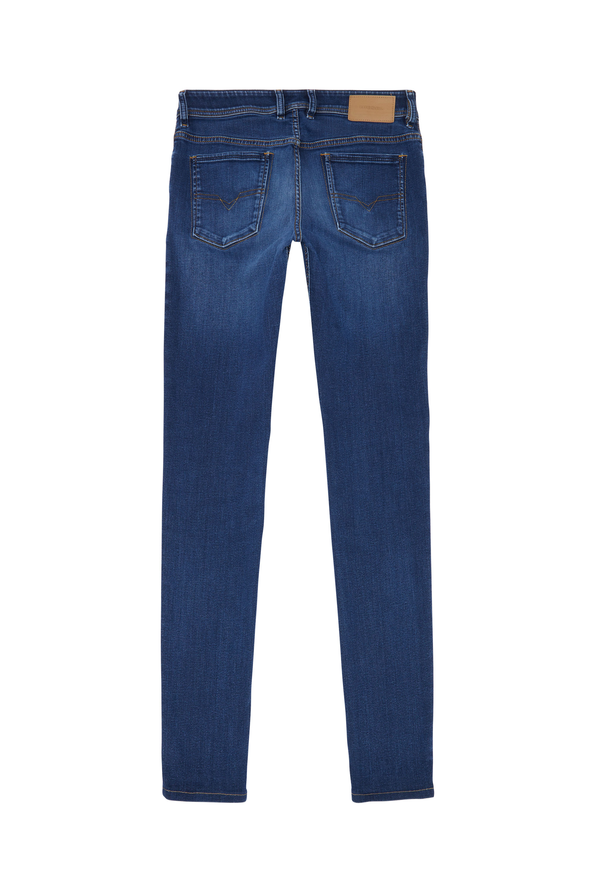 Diesel - SLEENKER, Man's Man - Jeans Dark blue in Dark Blue - 2
