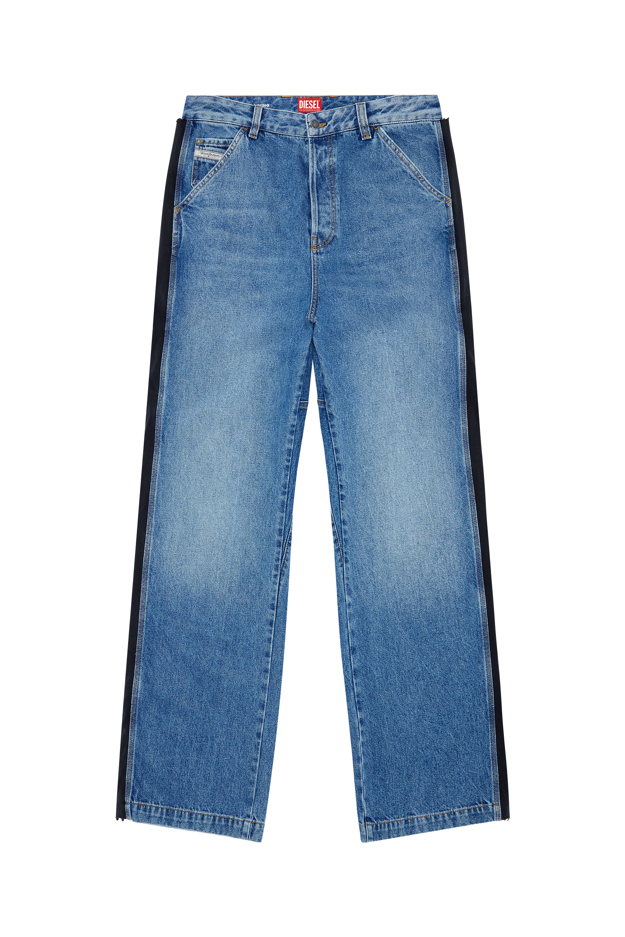 Diesel - Man's Straight Jeans D-Livery 0HJAV, Medium blue - 3