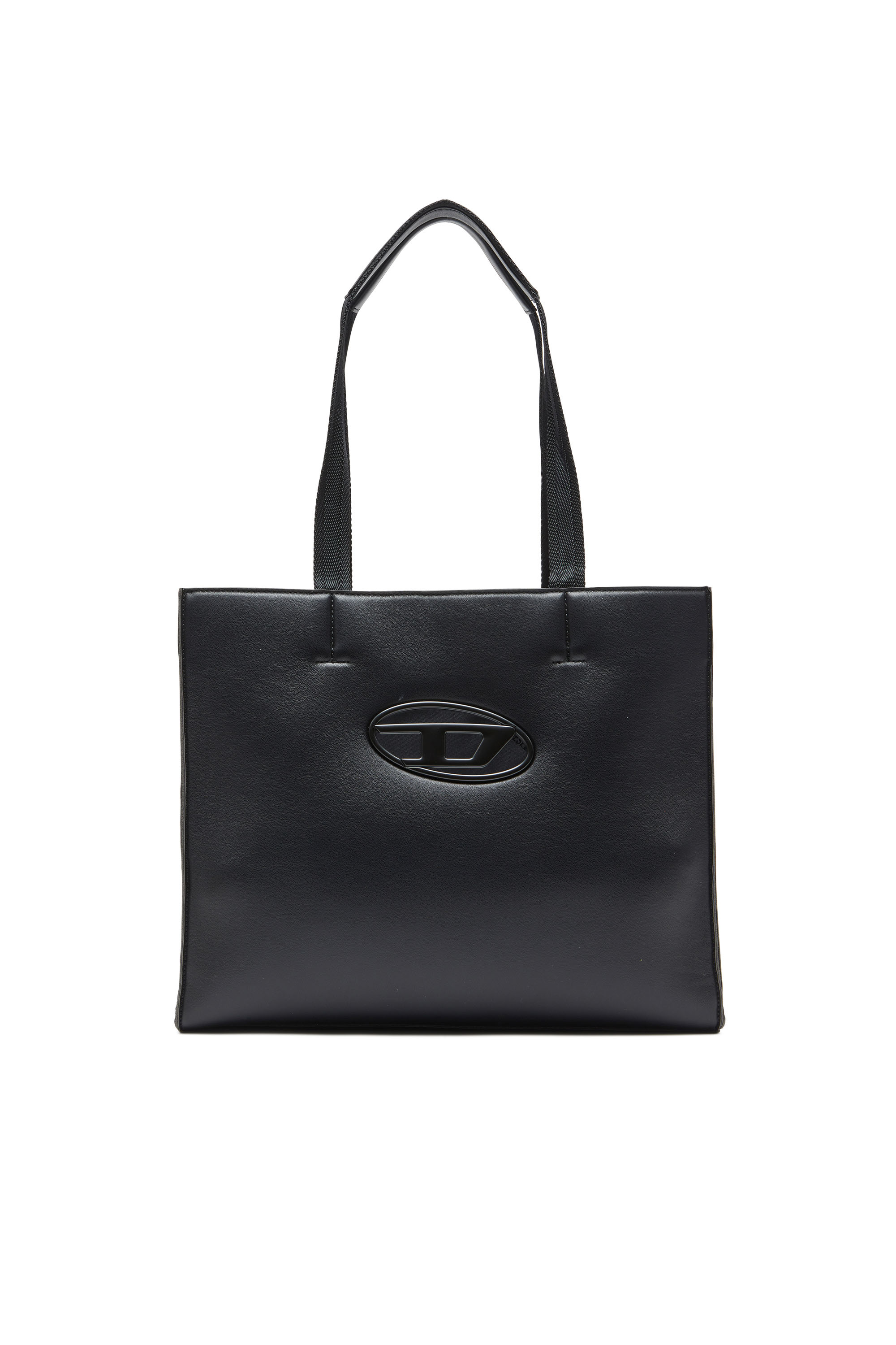 Diesel - HOLI-D SHOPPER EW, Unisex's Holi-D-Tote bag in PU and neoprene in Black - 1