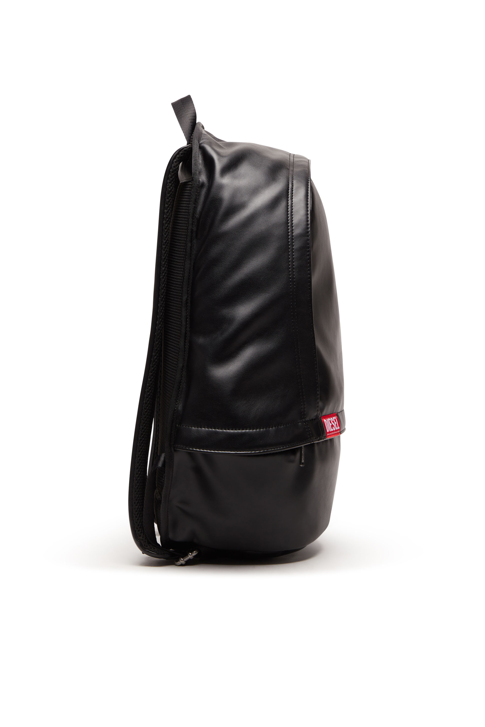 Diesel - RAVE BACKPACK, Man's Rave Backpack - Backpack in recycled materials in Black - 3