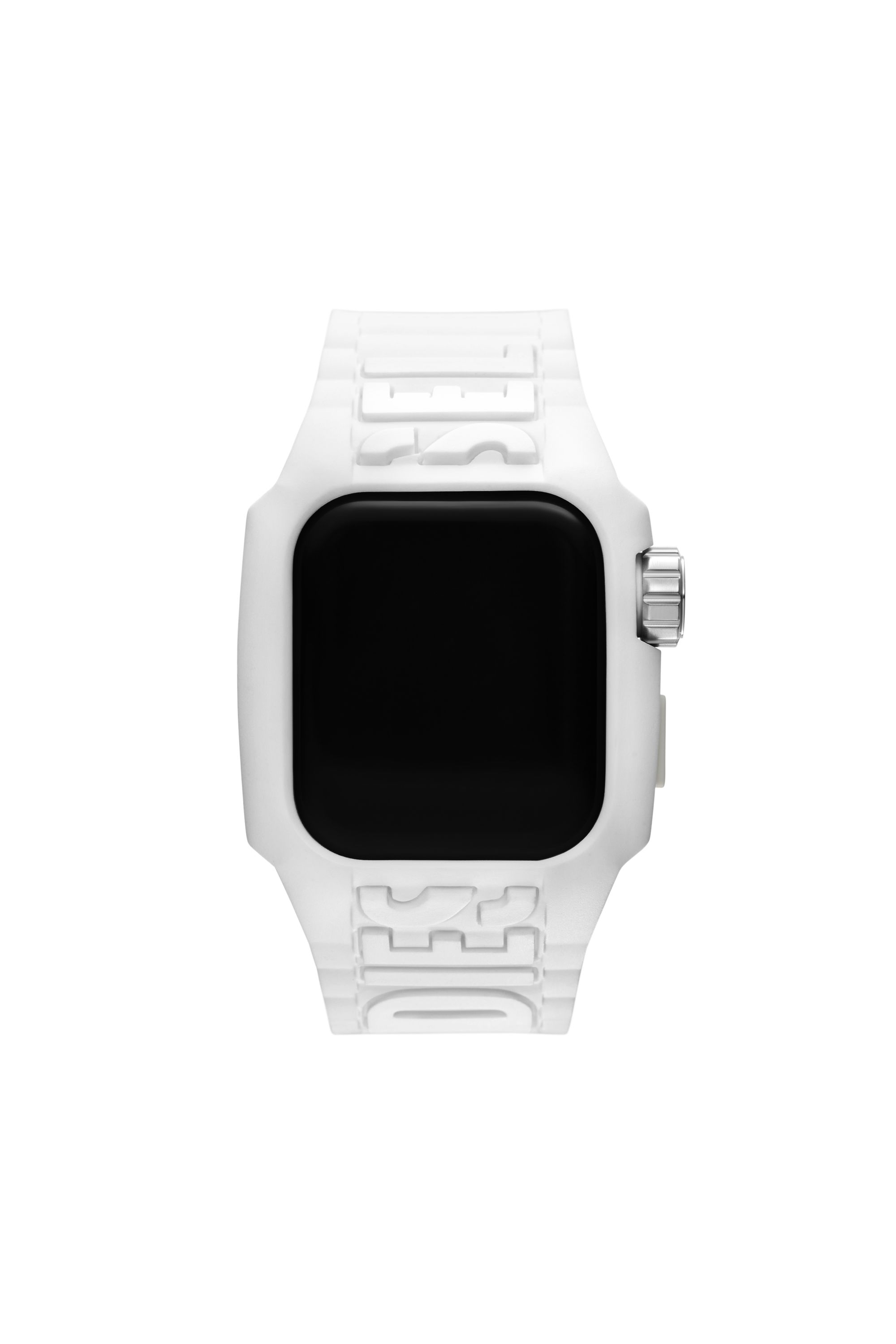 Diesel - DSS021, Man's White TPU Unibody Band for Apple Watch® in White - 1