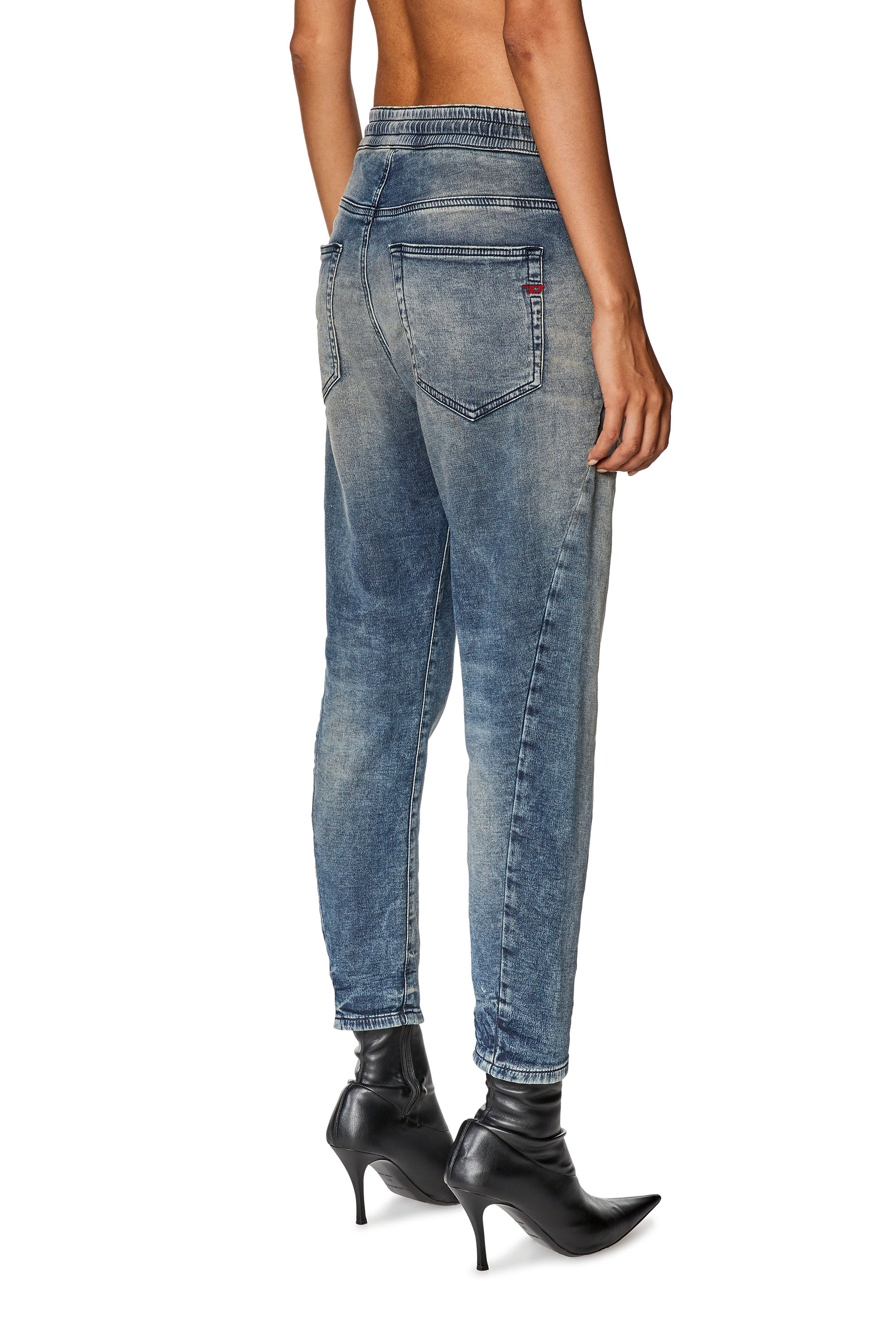 Diesel - Boyfriend 2041 D-Fayza Joggjeans® 068FN, Woman's Boyfriend 2041 D-Fayza Joggjeans® in Dark Blue - 4
