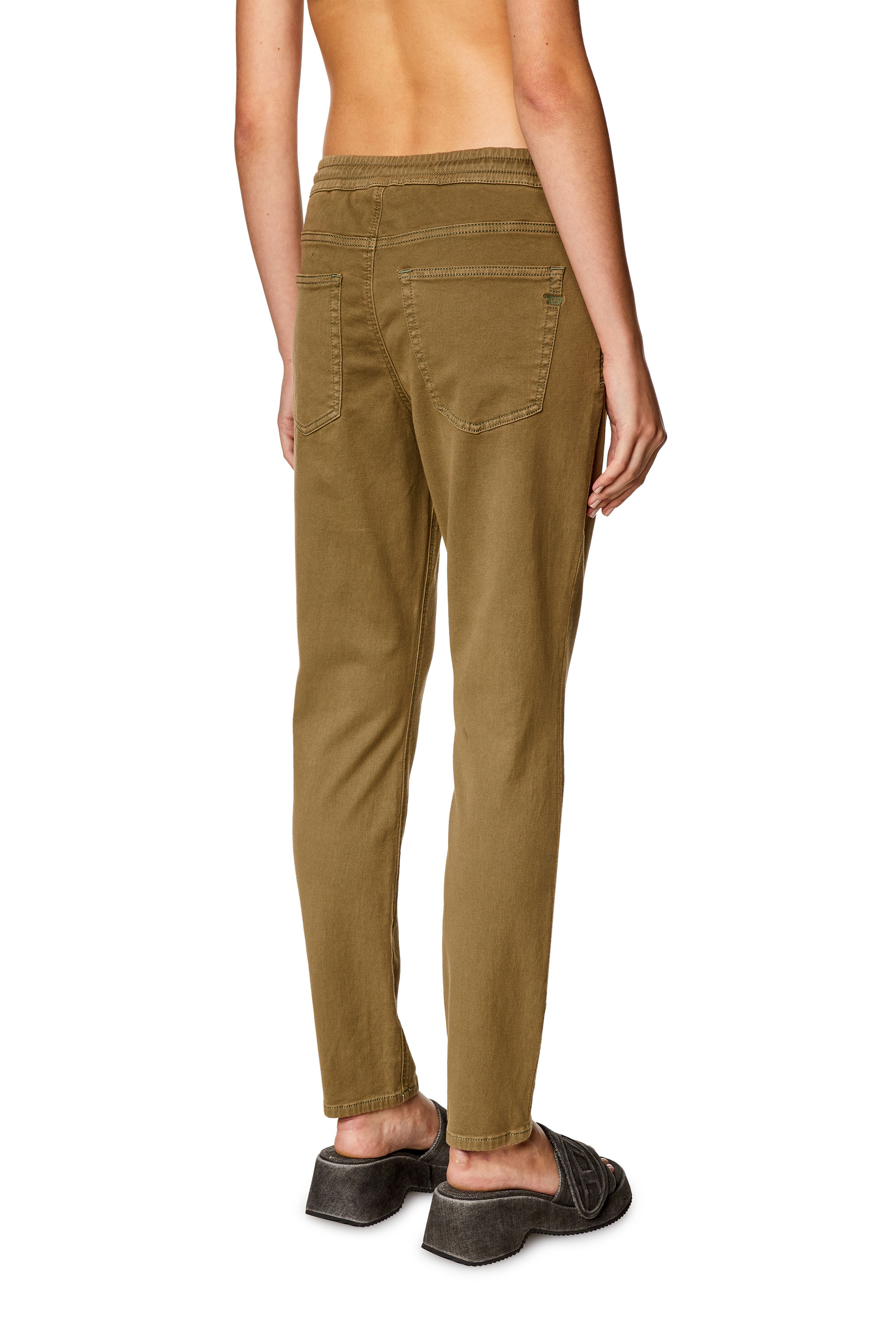 Diesel - Woman's Regular 2031 D-Krailey Joggjeans® 068DY, Military Green - 4