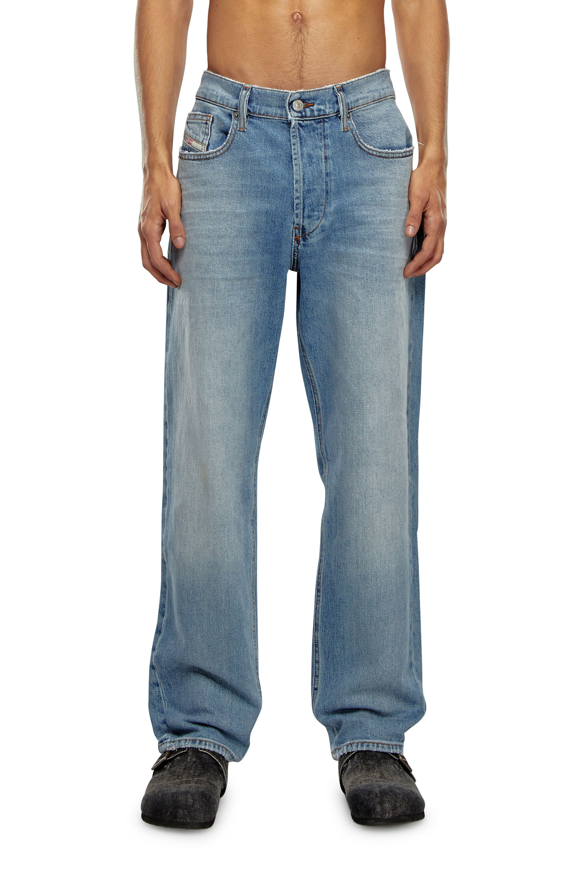 Diesel - Man's Regular Jeans 2010 D-Macs 0DQAD, Light Blue - 1