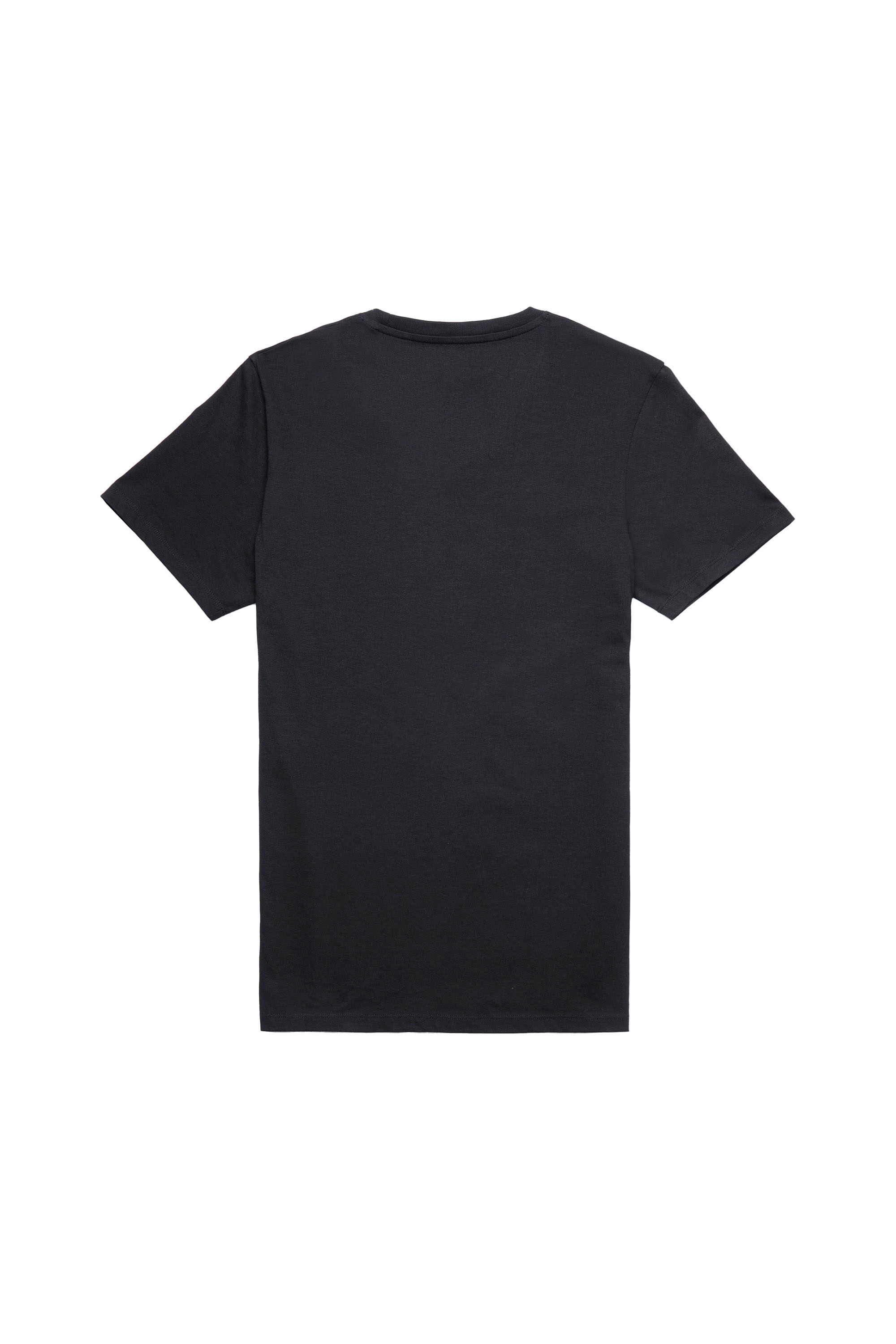 Diesel - UMTEE-MICHAEL-TUBE-TWOPACK, Man's Two-pack V-neck T-shirts with logo print in Black - 3
