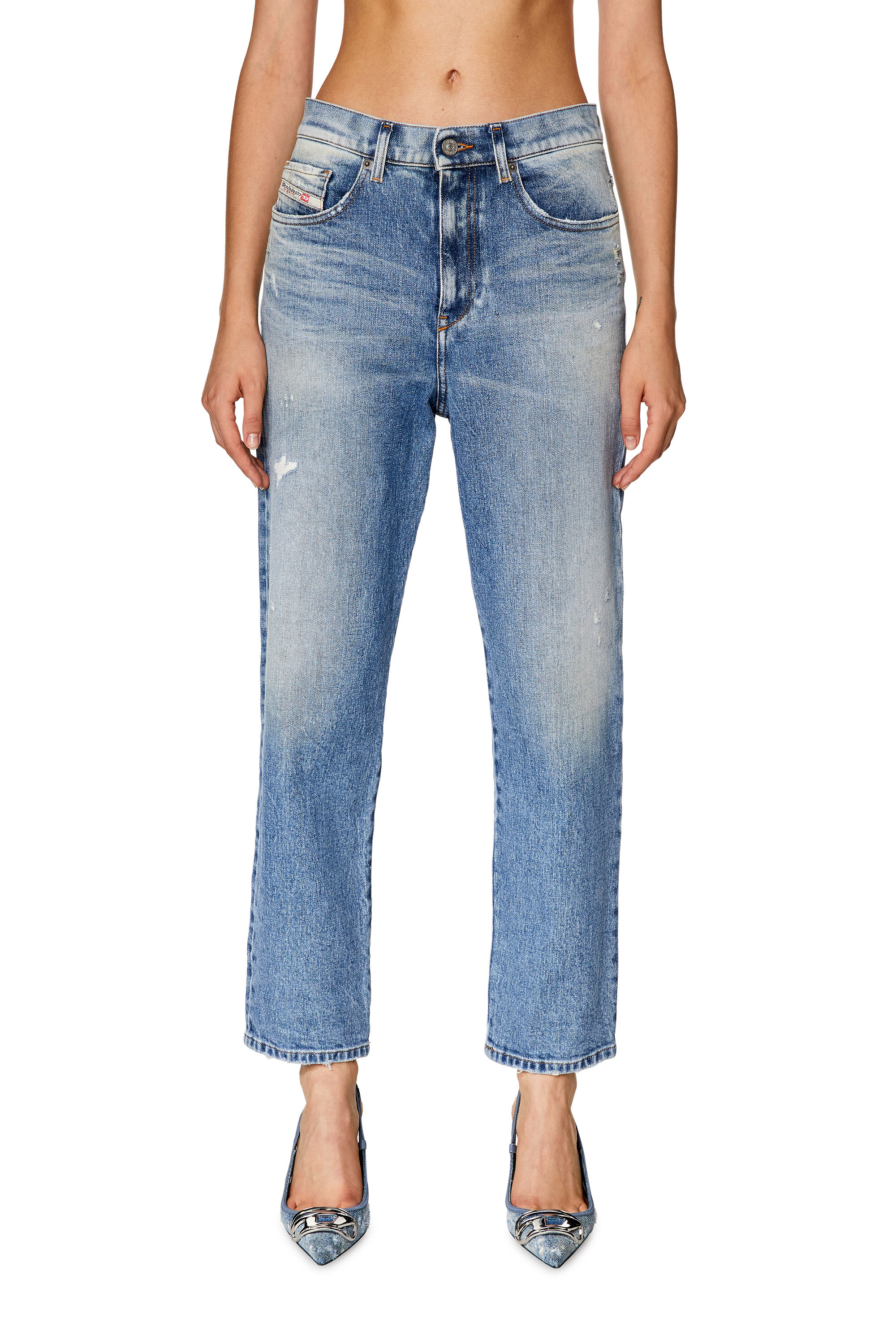 Diesel - Woman's Boyfriend Jeans 2016 D-Air 007R4, Light Blue - 1