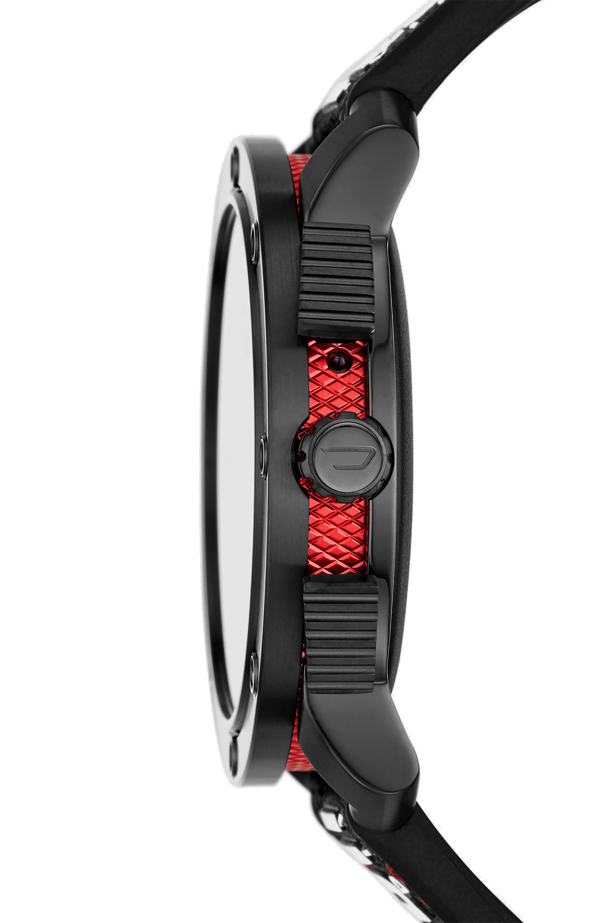 Diesel - DT2022, Man's Diesel On Axial Smartwatch - Black Nylon in Black - 3