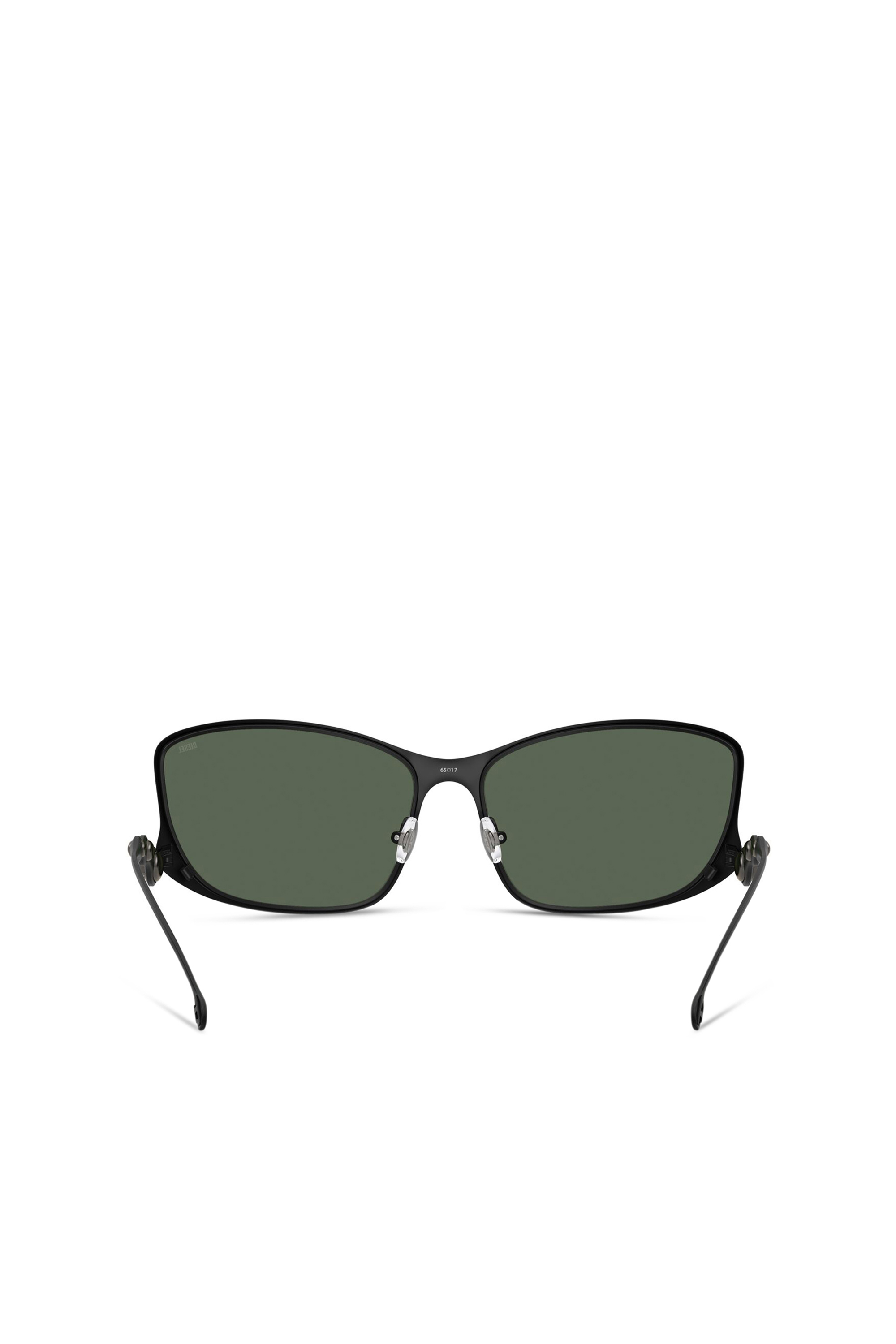 Diesel - 0DL1013, Unisex's Rectangle sunglasses in Dark Green - 4