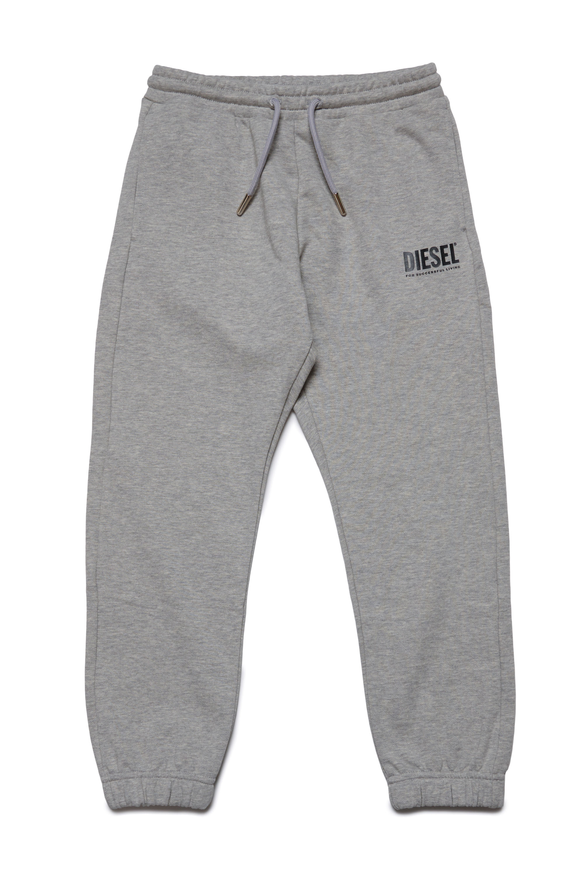 Diesel - LPENSIU DI, Unisex's Sweatpants with logo print in Grey - 1