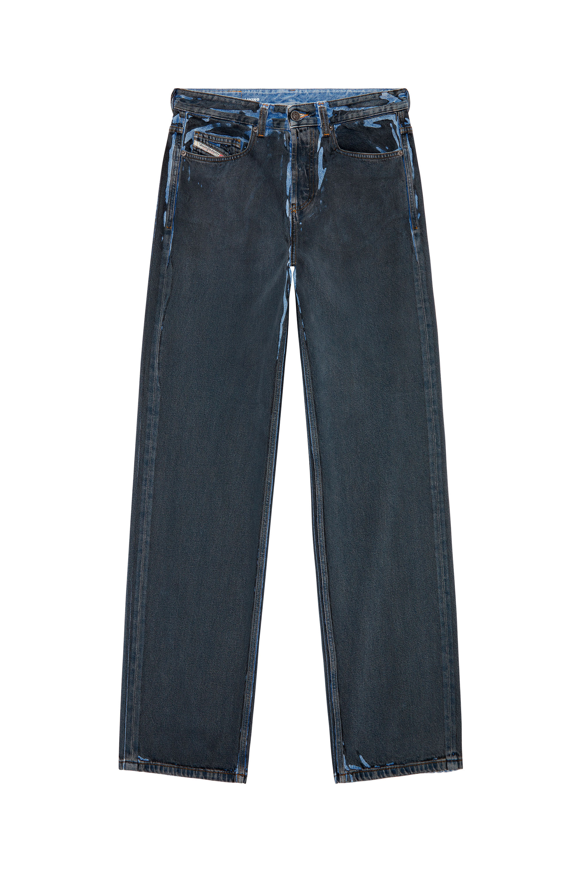 Diesel - Man's Relaxed Jeans 2001 D-Macro 09K45, Dark Blue - 2
