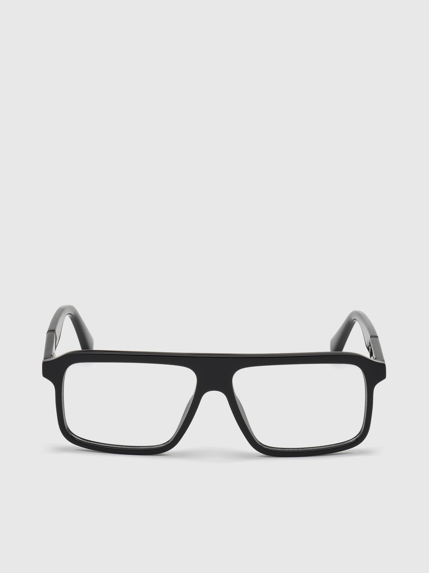 Diesel - DL5370, Man's Navigator glasses in acetate in Black - 2