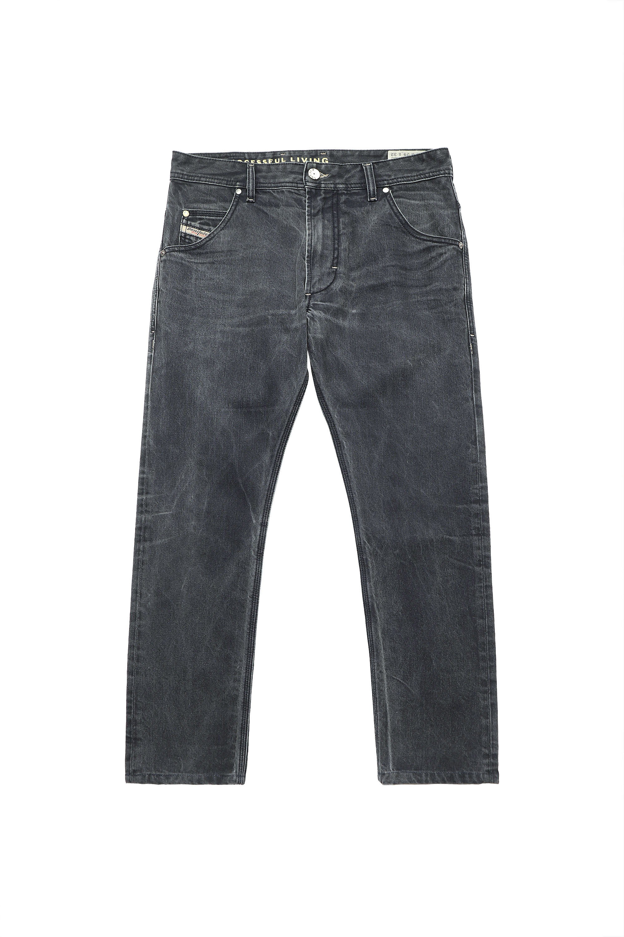 Diesel - KROOLEY, Man's Diesel Man - Jeans Dark grey in Dark grey - 1