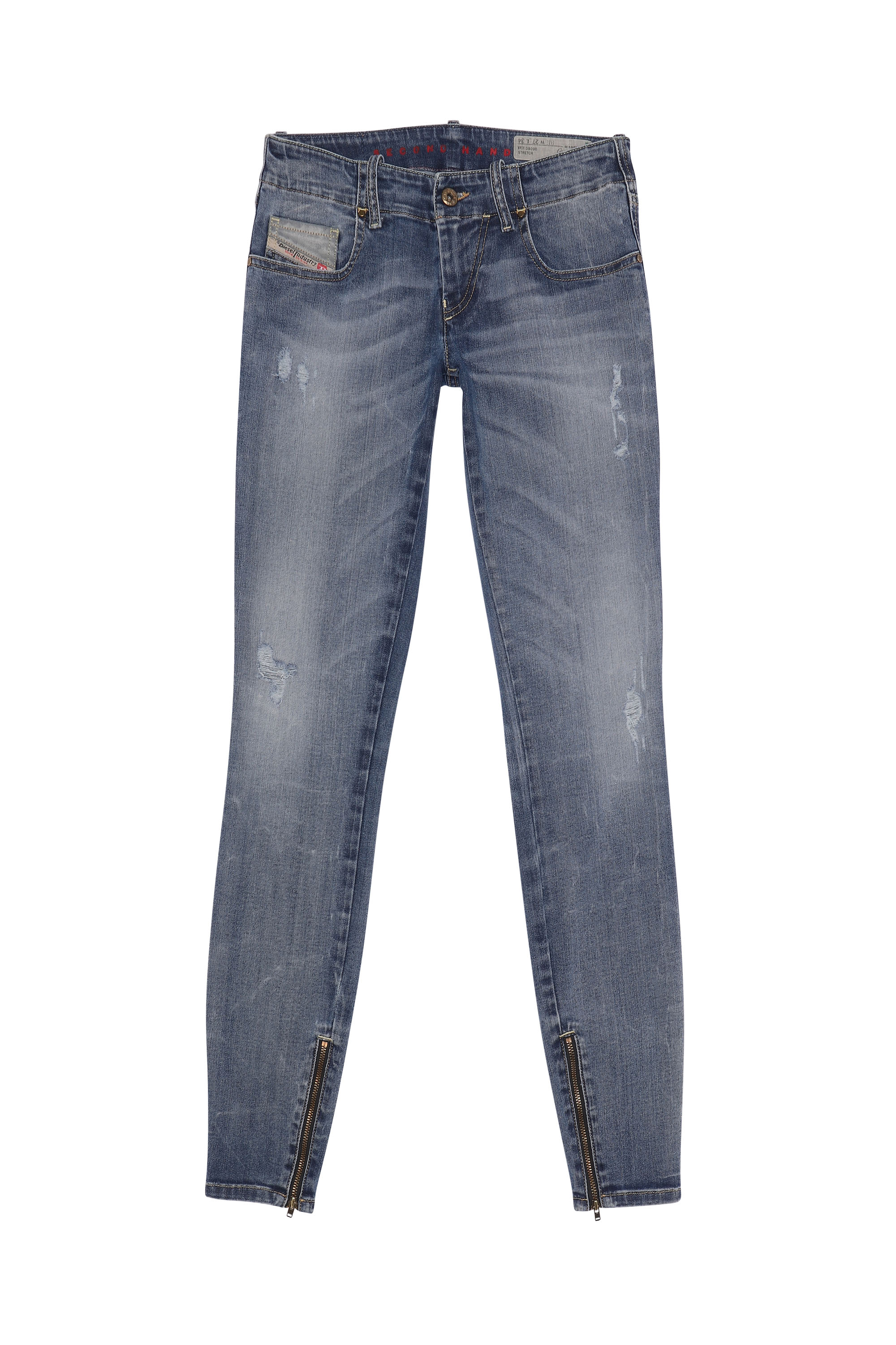 Diesel - Woman's GRUPEE-ZIP, Medium blue - 1