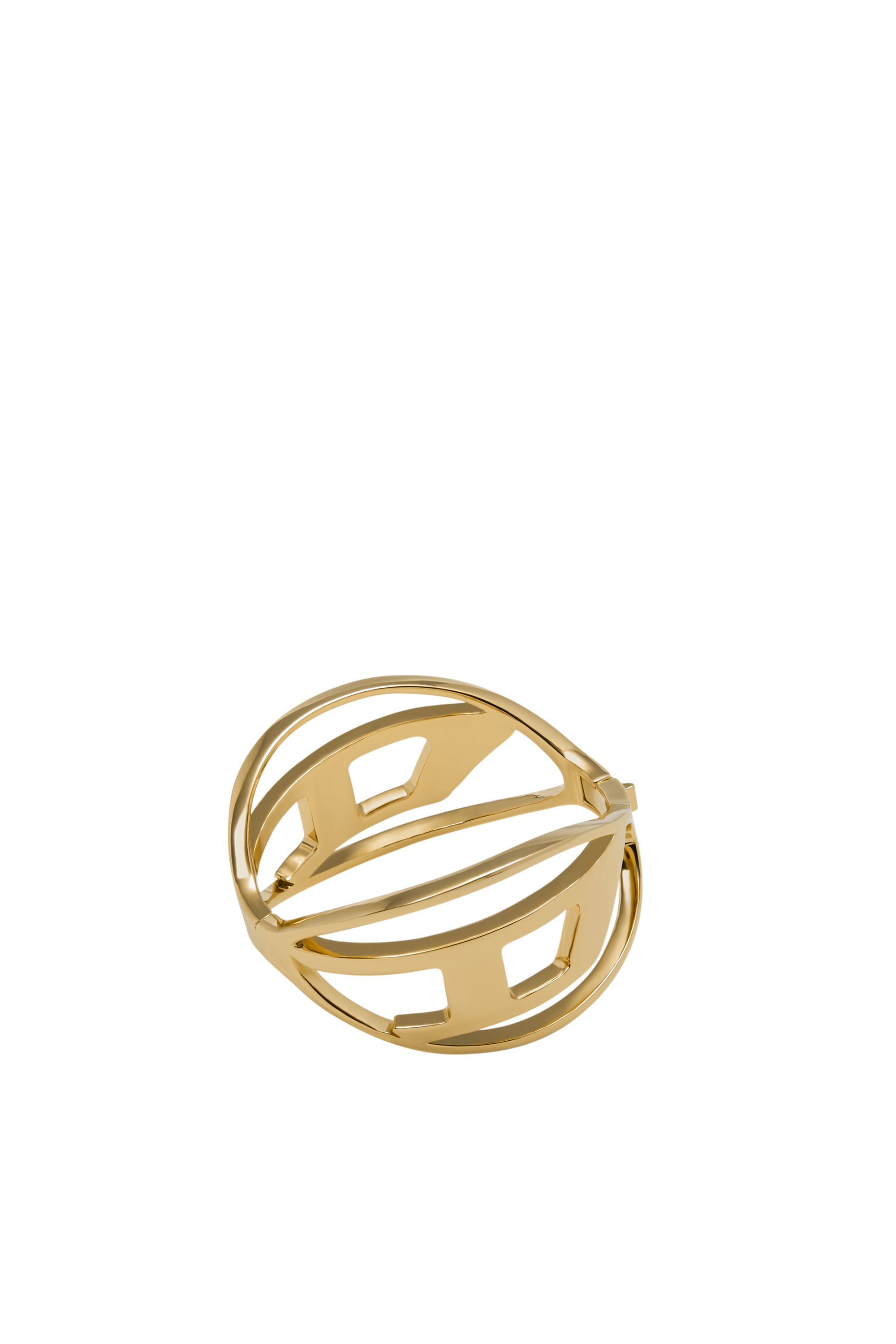 Diesel - DX1365, Unisex's Gold brass bangle bracelet in Gold - 1