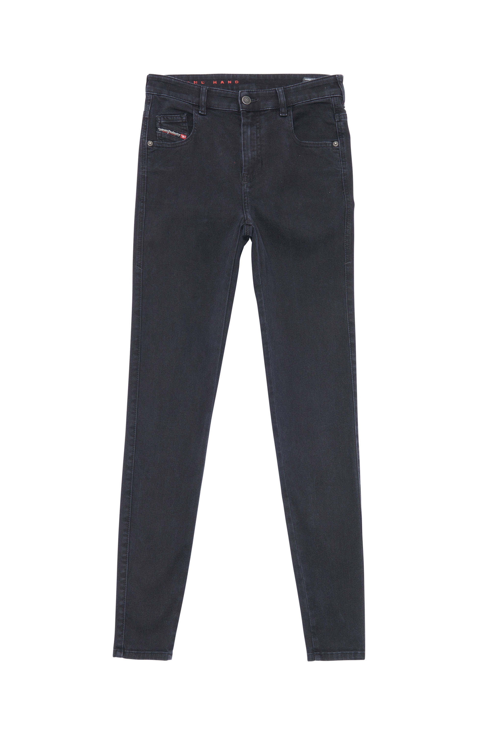 Diesel - D-SLANDY-HIGH, Woman's Woman - Jeans Black/Dark grey in Black/Dark grey - 1
