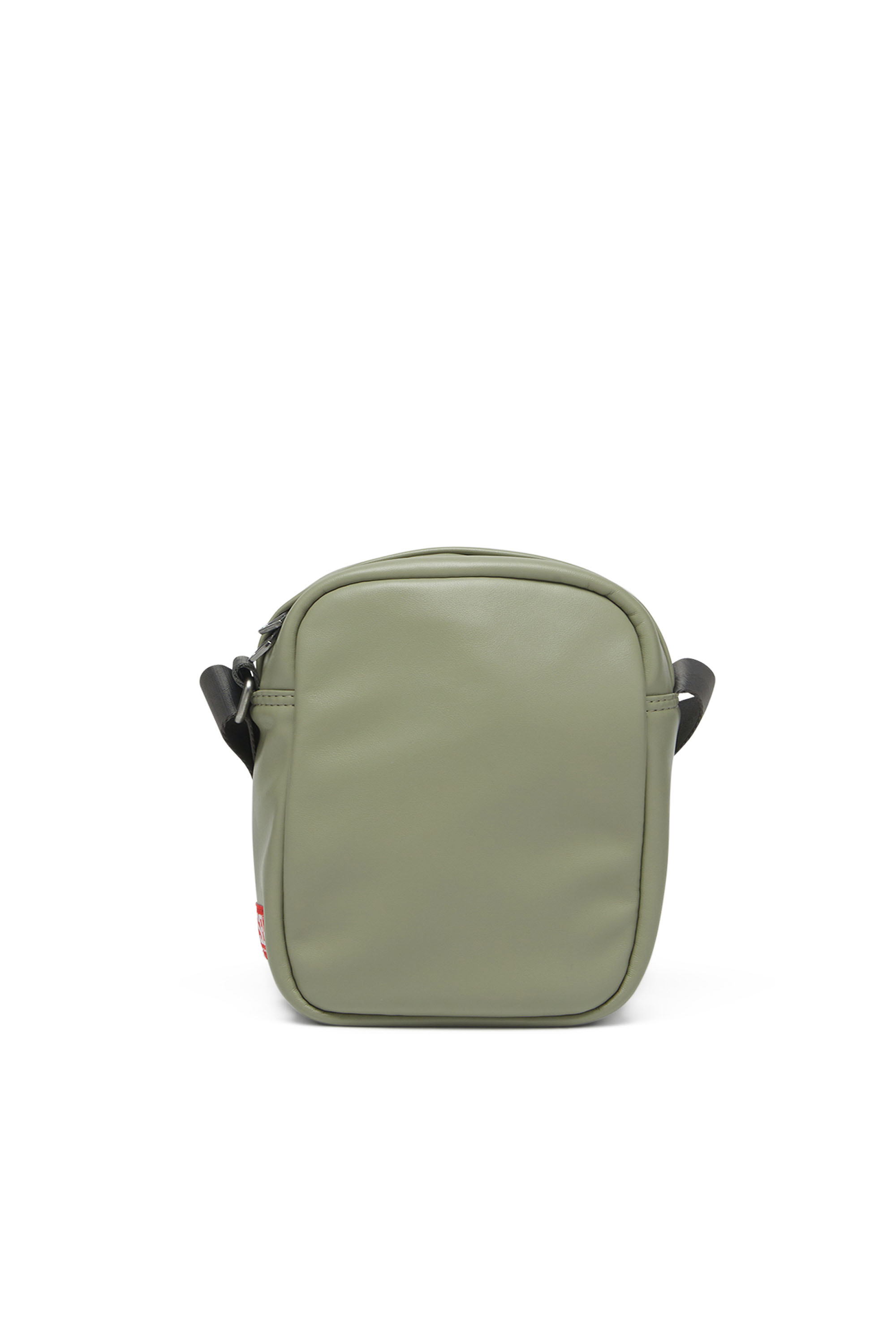 Diesel - RAVE CROSSBODY, Man's Rave Crossbody - Crossbody bag in recycled materials in Beige - 1