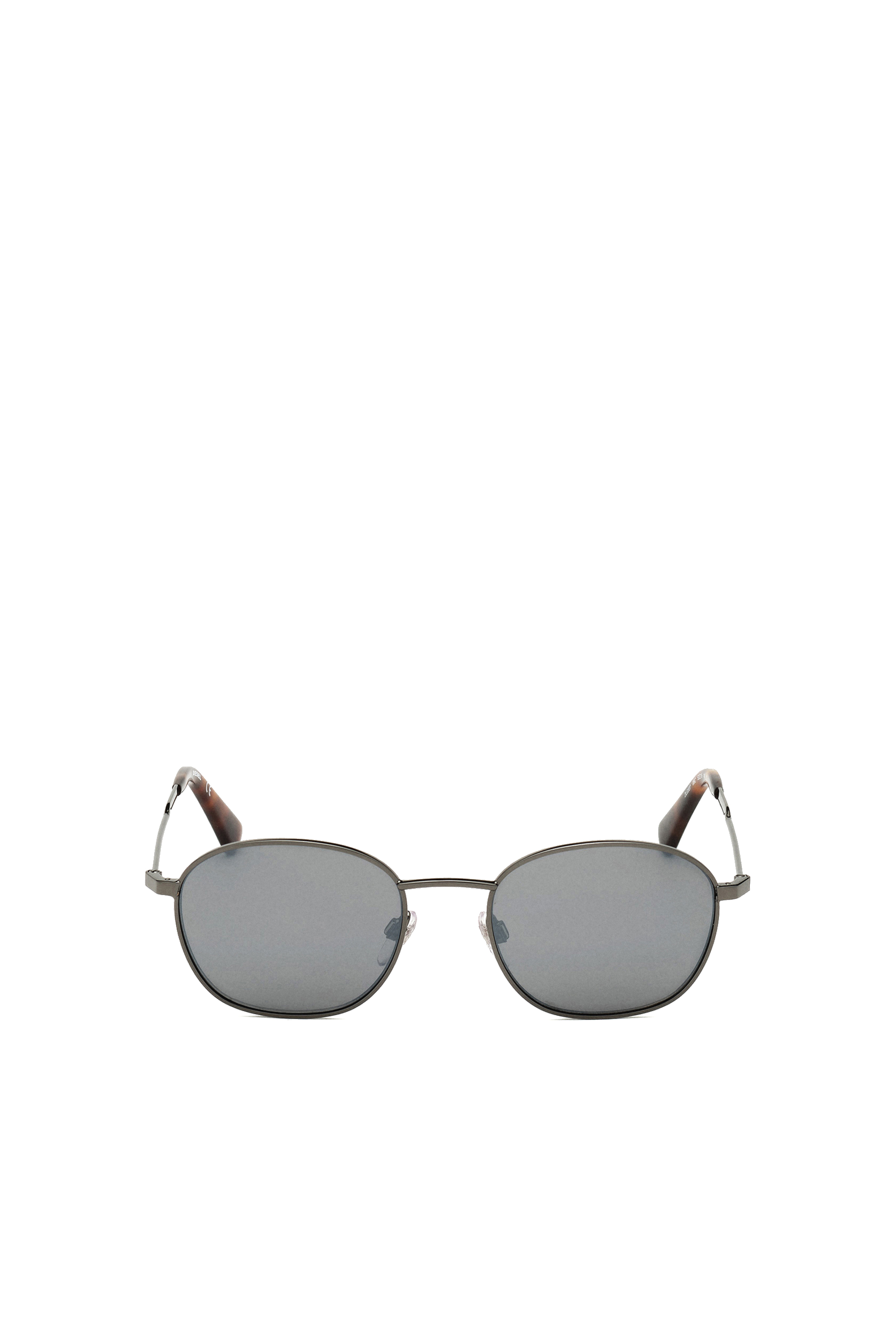 Diesel - DL0307, Unisex's Unisex sunglasses with rounded silhouette in Grey - 2